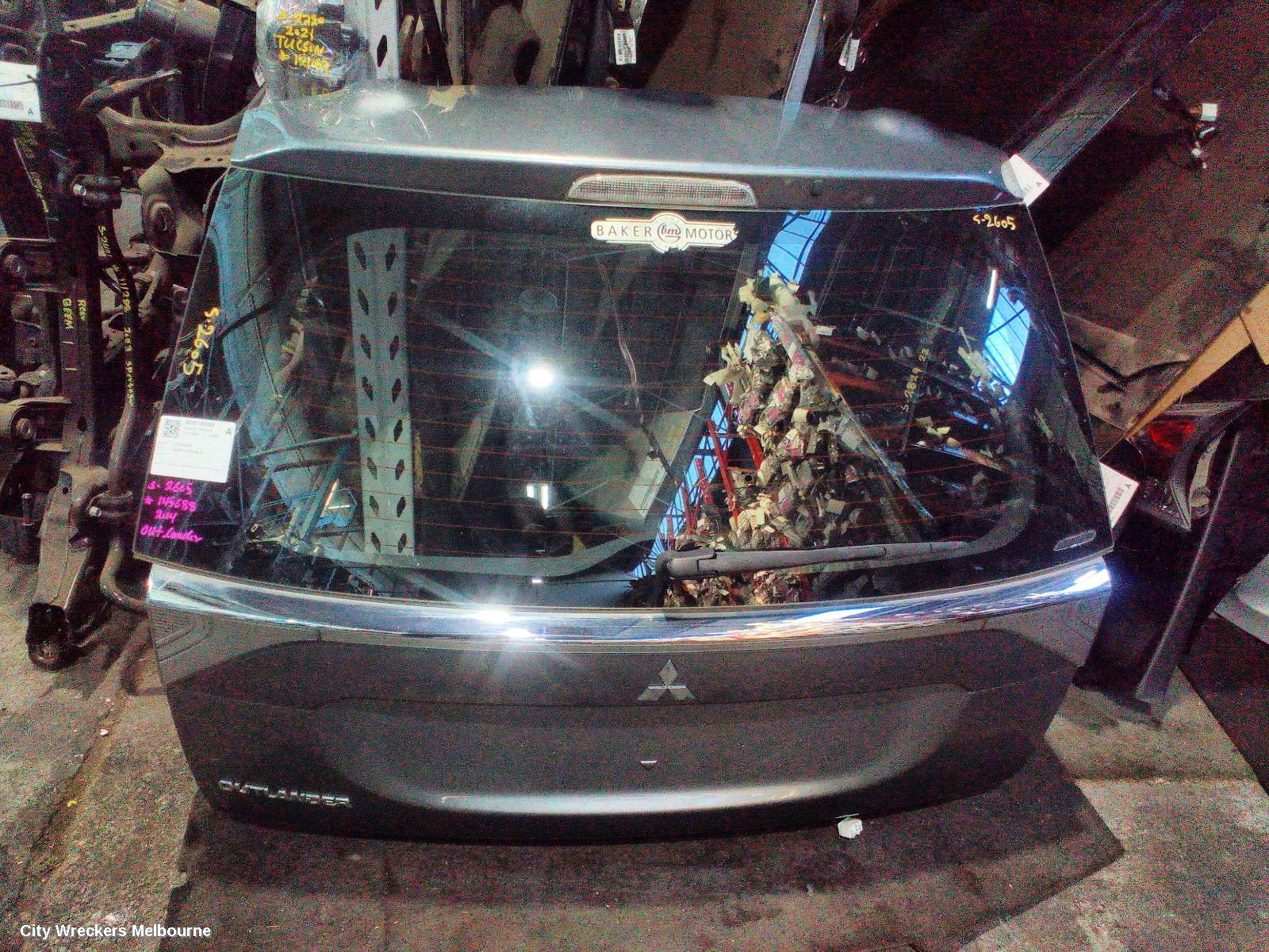 MITSUBISHI OUTLANDER BOOTLID/TAILGATE, TAILGATE, ZJ, NON POWER LIFTGATE TYPE, 10/2012 - 03/2015 - Image 1