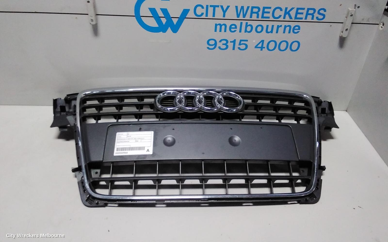 AUDI A4 GRILLE, RADIATOR GRILLE, B8 8K (A4), GREY, 02/2008 - 06/2012 - Image 3