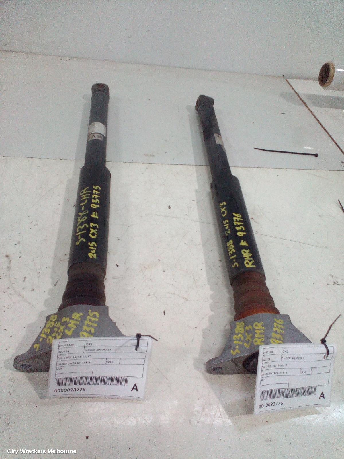 MAZDA CX3 SHOCK ABSORBER, DK, 2WD, 03/2015 - 02/2017 - Image 3