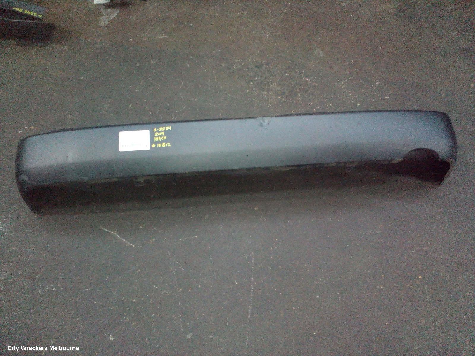 TOYOTA HIACE REAR BUMPER, TRH/KDH, LWB/SWB, NON STEP TYPE, 03/2005 - 04/2019 - Image 2