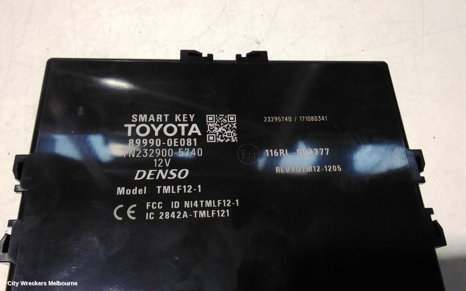 TOYOTA KLUGER ECU, SMART KEY CONTROL UNIT, GSU50/GSU55, 12/2013 - 02/2021 - Image 3