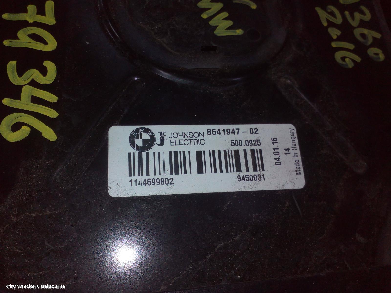 BMW 3 SERIES FAN, RADIATOR FAN, PETROL, 320I/330I/340I, 400W, F30/F31, 07/2015 - 05/2019 - Image 2