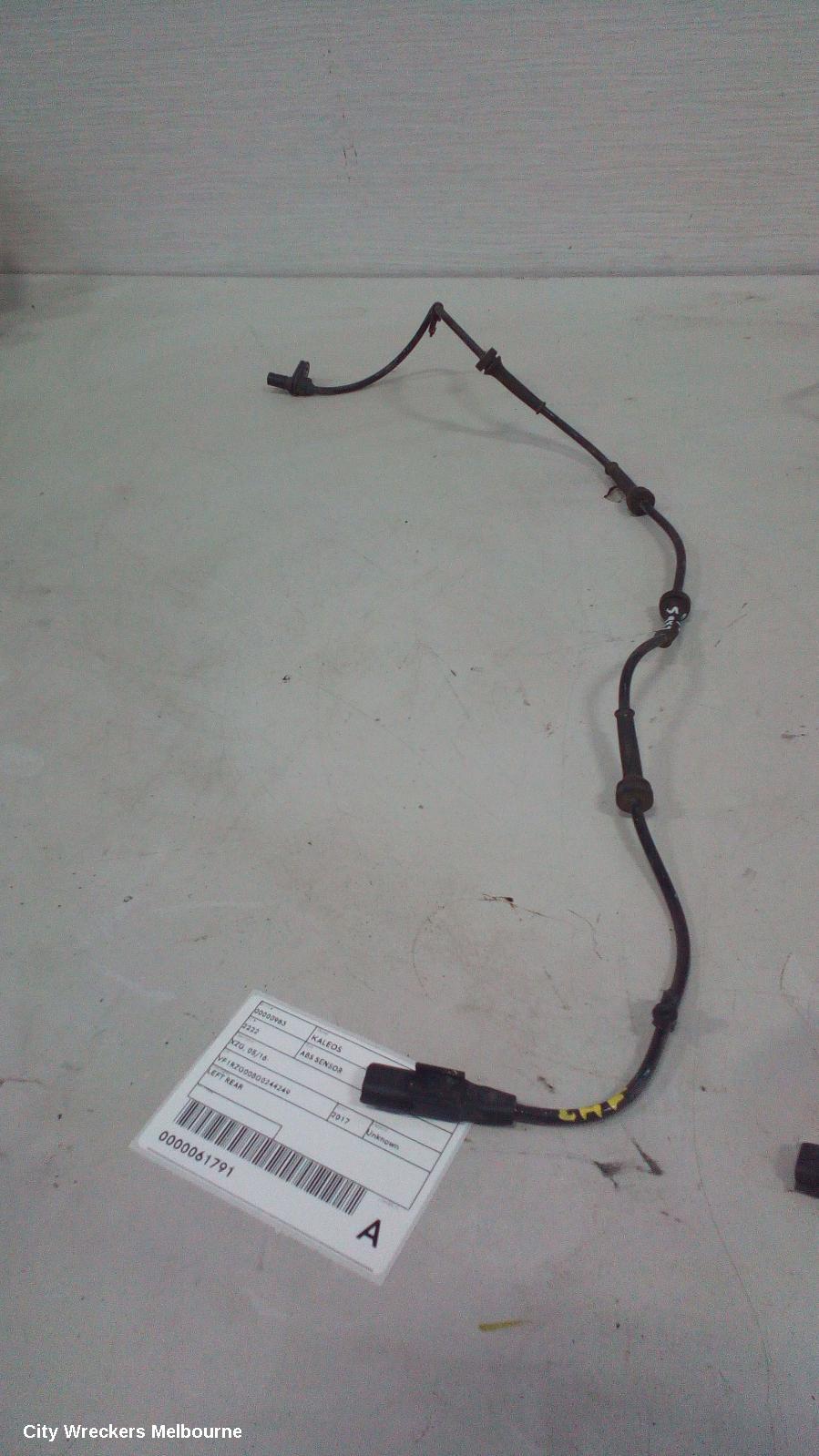 RENAULT KALEOS ABS SENSOR, XZG, LH REAR, AWD, 05/2016 ONWARDS - Image 1