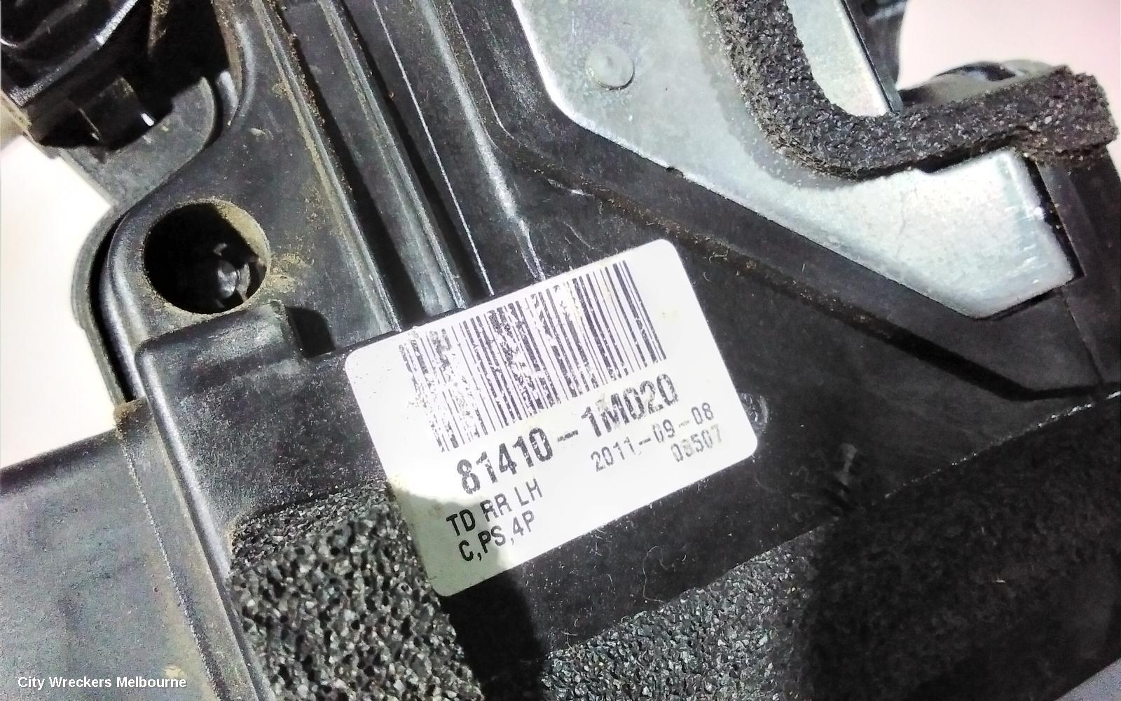 KIA CERATO DOOR/BOOT/GATE LOCK, LEFT REAR DOOR LOCK, TD, SEDAN/HATCH, 10/2008 - 03/2013 - Image 3