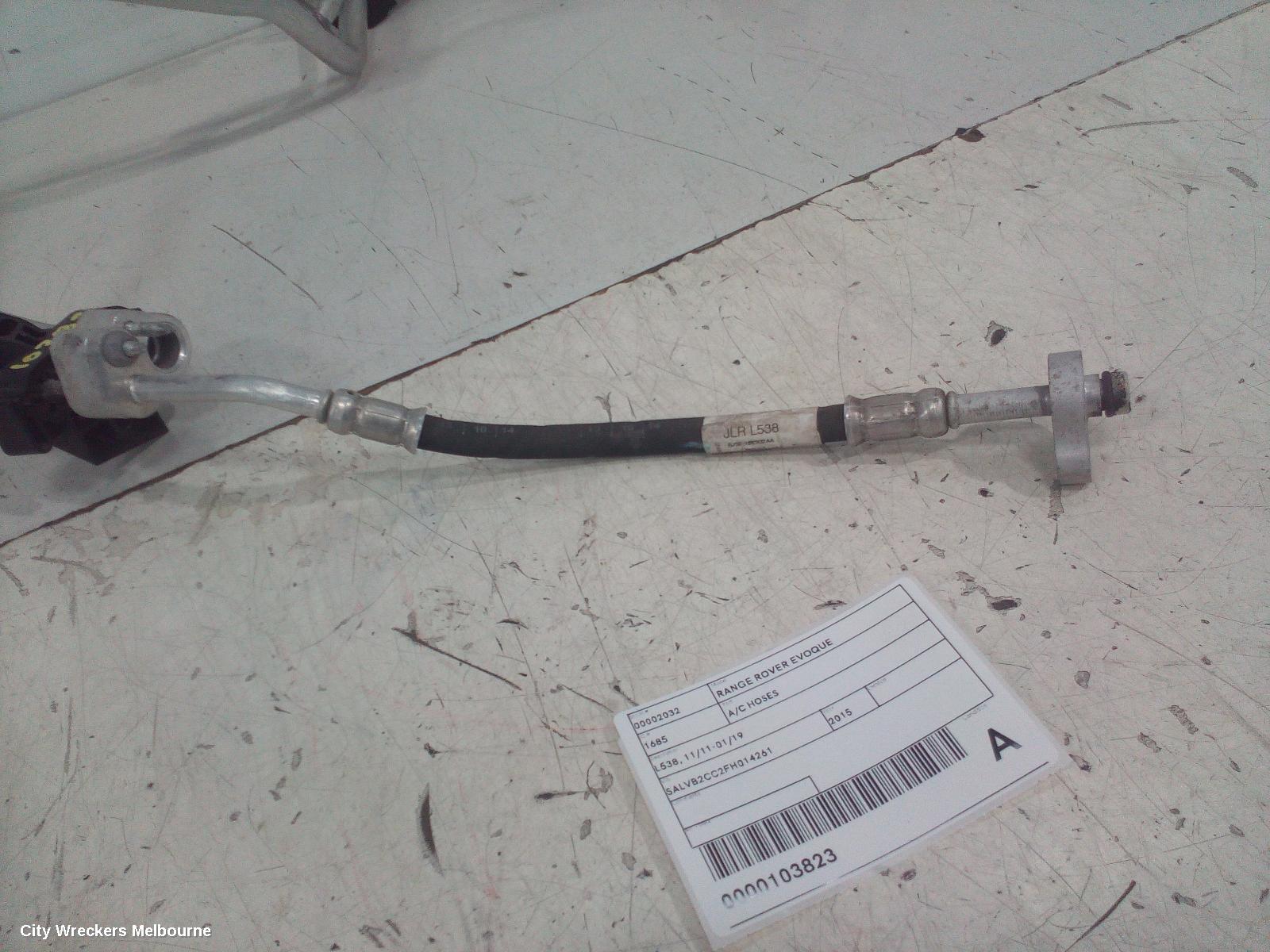 LAND ROVER RANGEROVER EVOQUE A/C HOSES, L538, 11/2011 - 01/2019 - Image 3