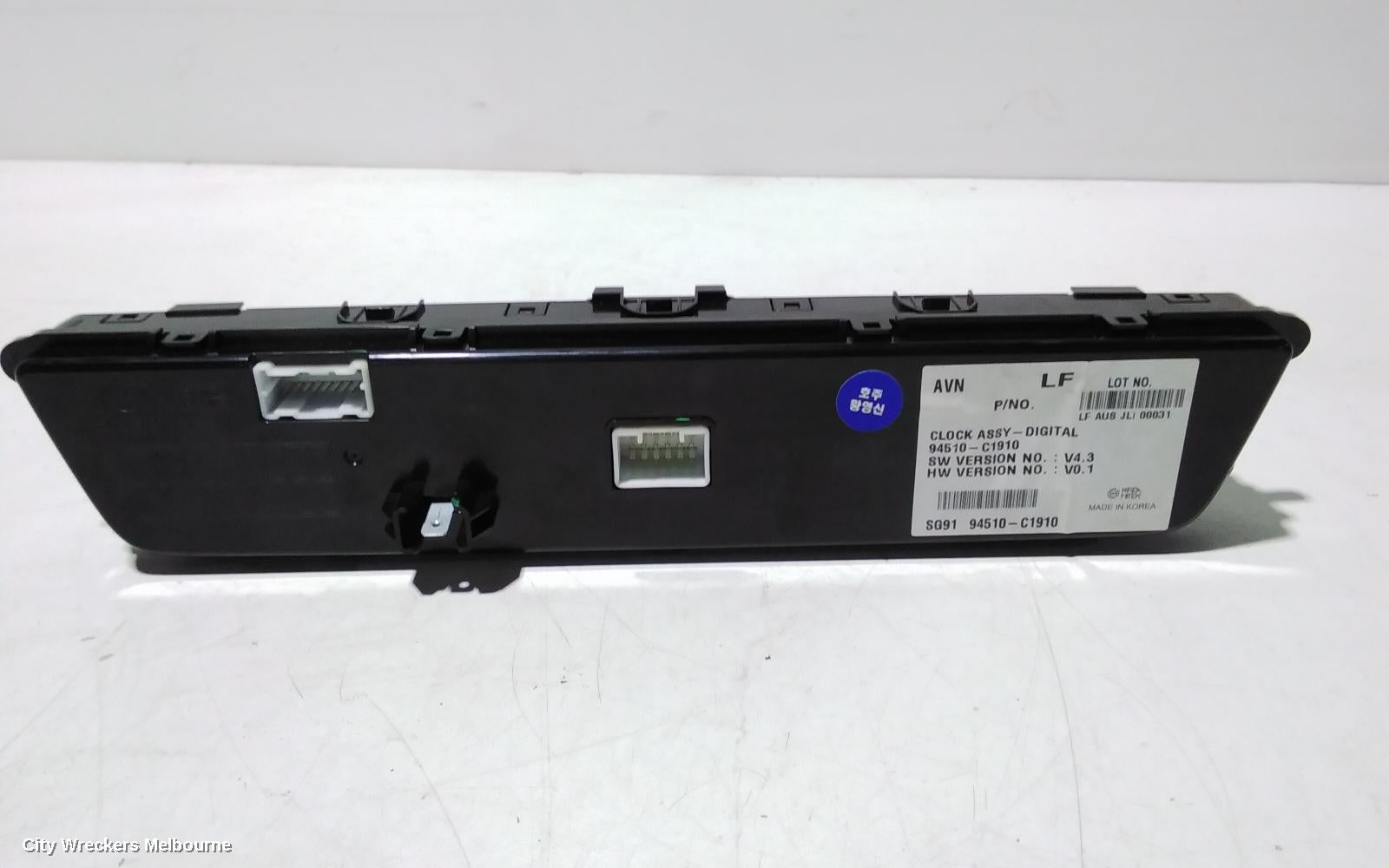 HYUNDAI SONATA CLOCK, LF, 10/2014 - 01/2020 - Image 3