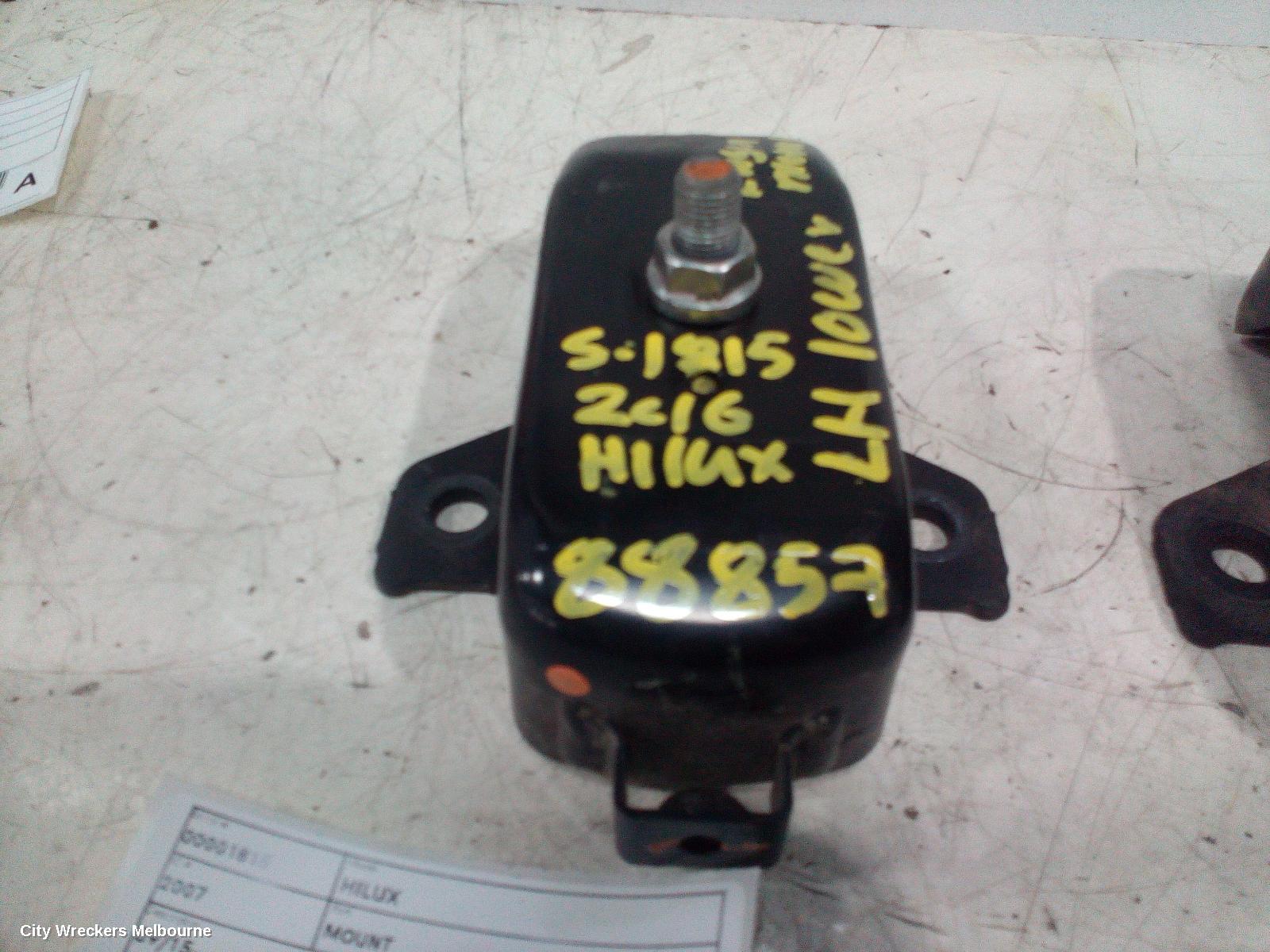 TOYOTA HILUX MOUNT, 06/2015 - 09/2025 - Image 1