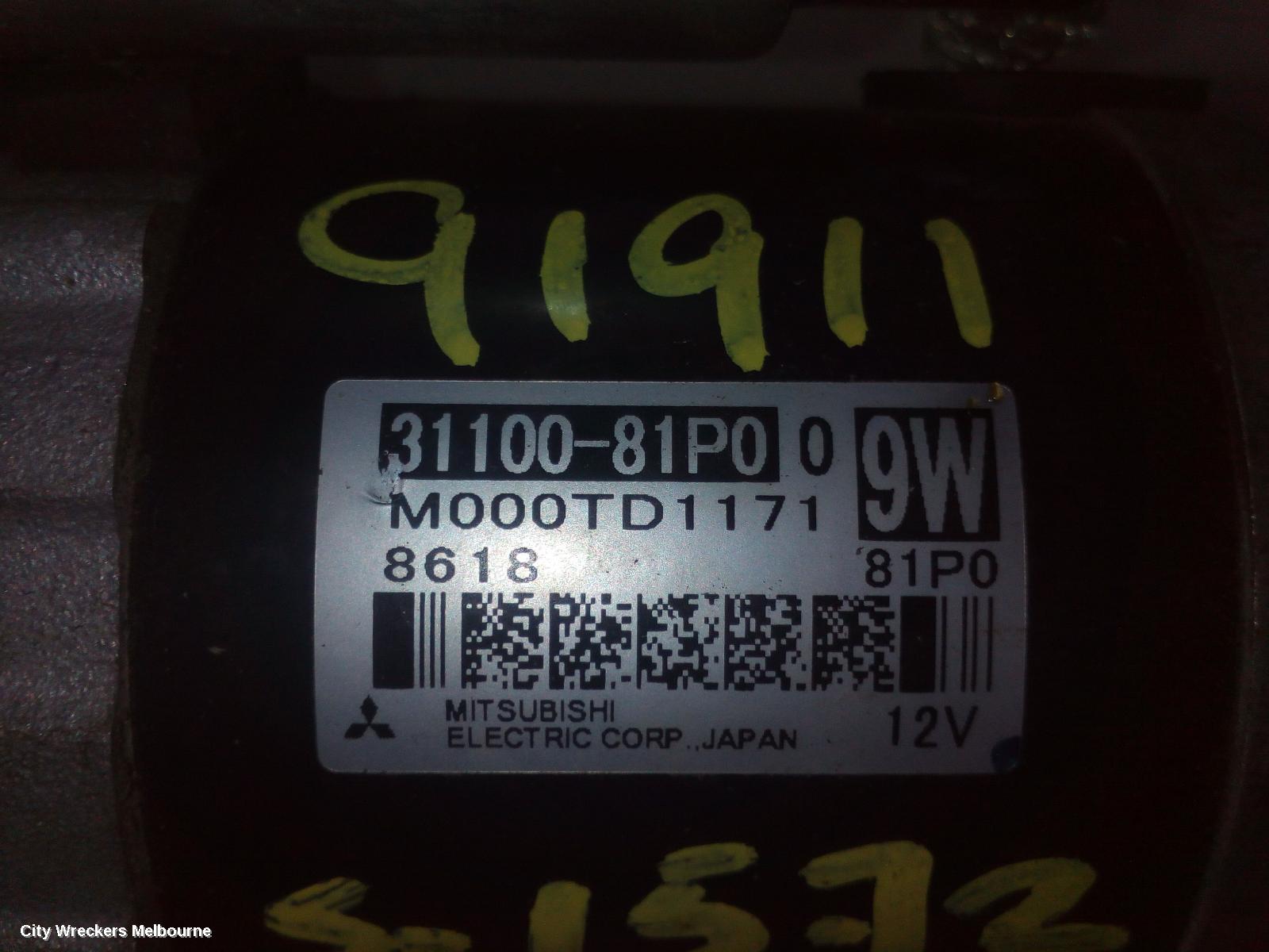 SUZUKI IGNIS STARTER, PETROL, 1.2, K12C, MF, 11/2016 ONWARDS - Image 1