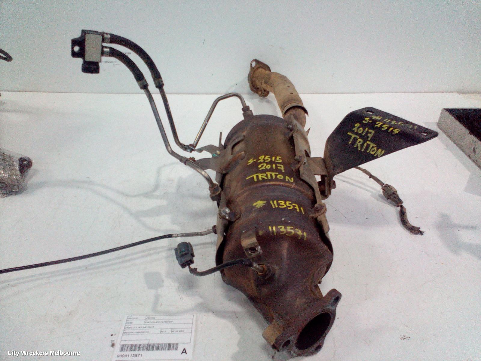 MITSUBISHI TRITON PARTICULATE FILTER/DPF, DIESEL, 2.4, MQ-MR, 03/2015 ONWARDS - Image 2
