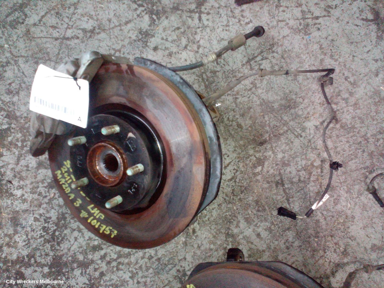 MAZDA 3 LEFT FRONT HUB ASSEMBLY, BL, 04/2009 - 10/2013 - Image 1