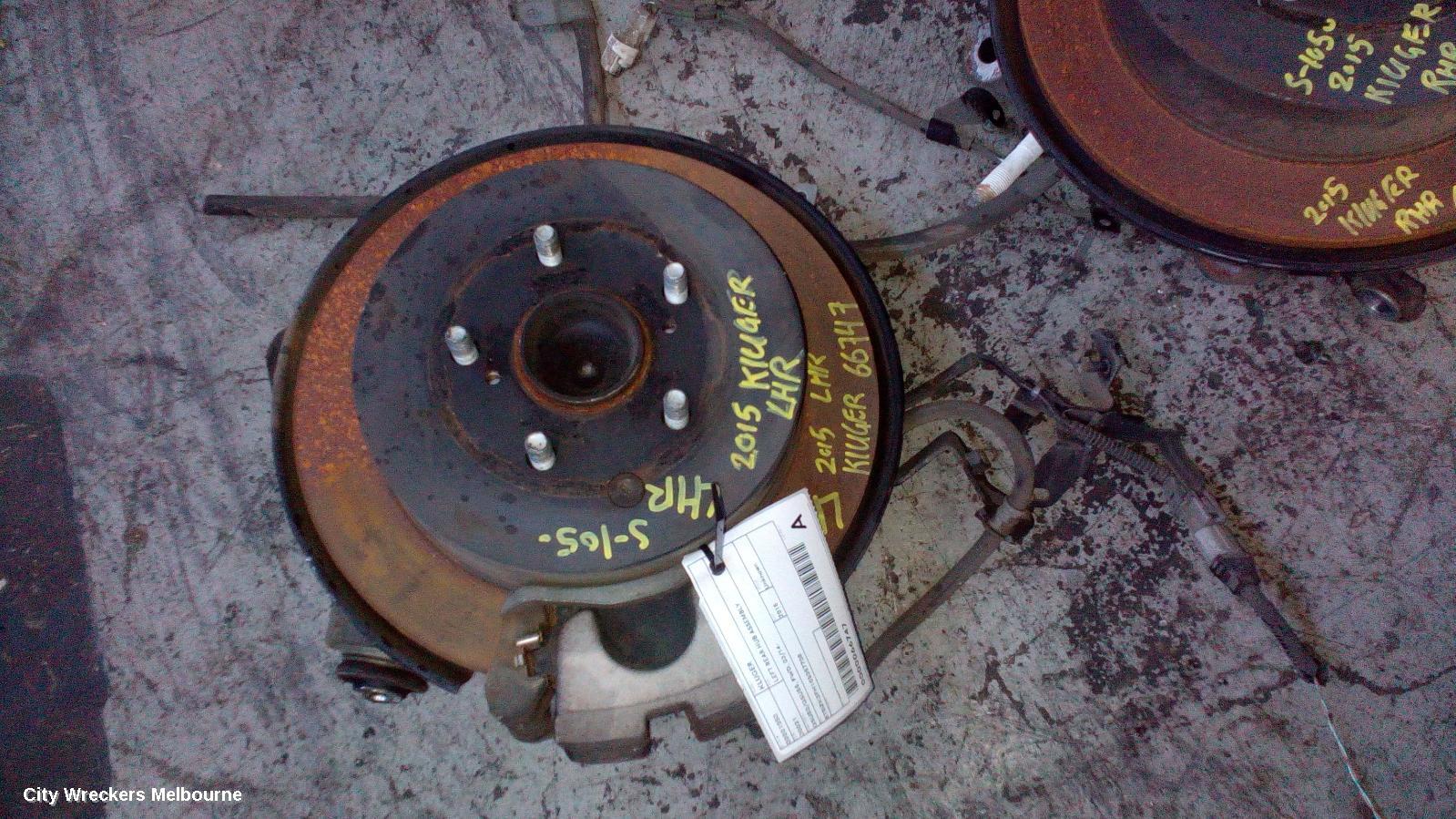 TOYOTA KLUGER LEFT REAR HUB ASSEMBLY, GSU50/GSU55, FWD, 03/2014 ONWARDS - Image 1