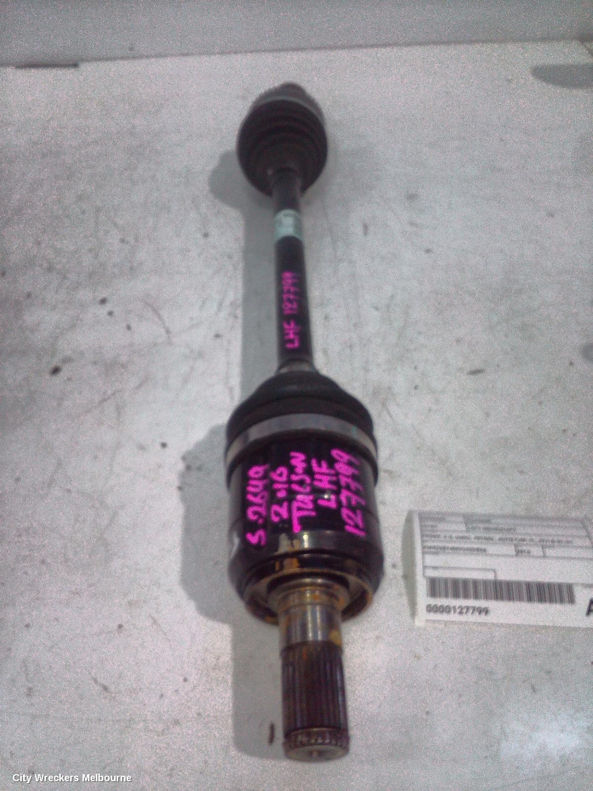 HYUNDAI TUCSON LEFT DRIVESHAFT, FRONT, 2.0, G4NC, PETROL, AUTO T/M, TL, 07/2015 - 01/2021 - Image 1
