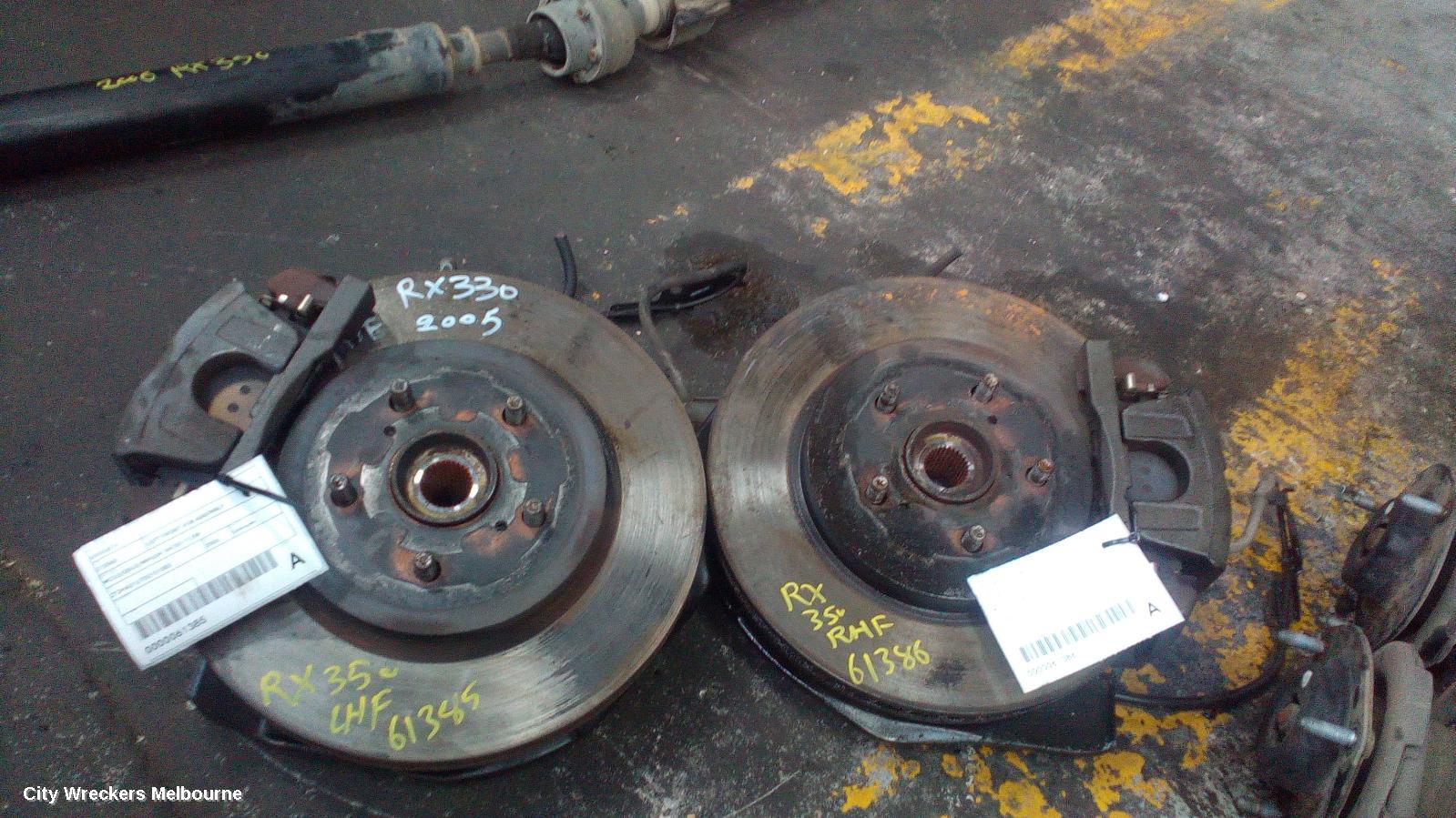 LEXUS RX SERIES LEFT FRONT HUB ASSEMBLY, MCU3/GSU3/MHU3#, 04/2003 - 11/2008 - Image 2