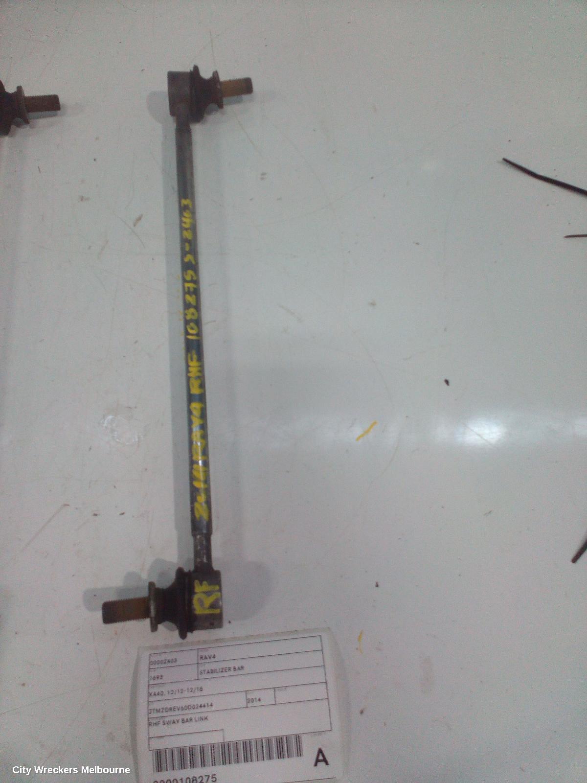TOYOTA RAV4 STABILISER BAR, XA40, 12/2012 - 12/2018 - Image 2