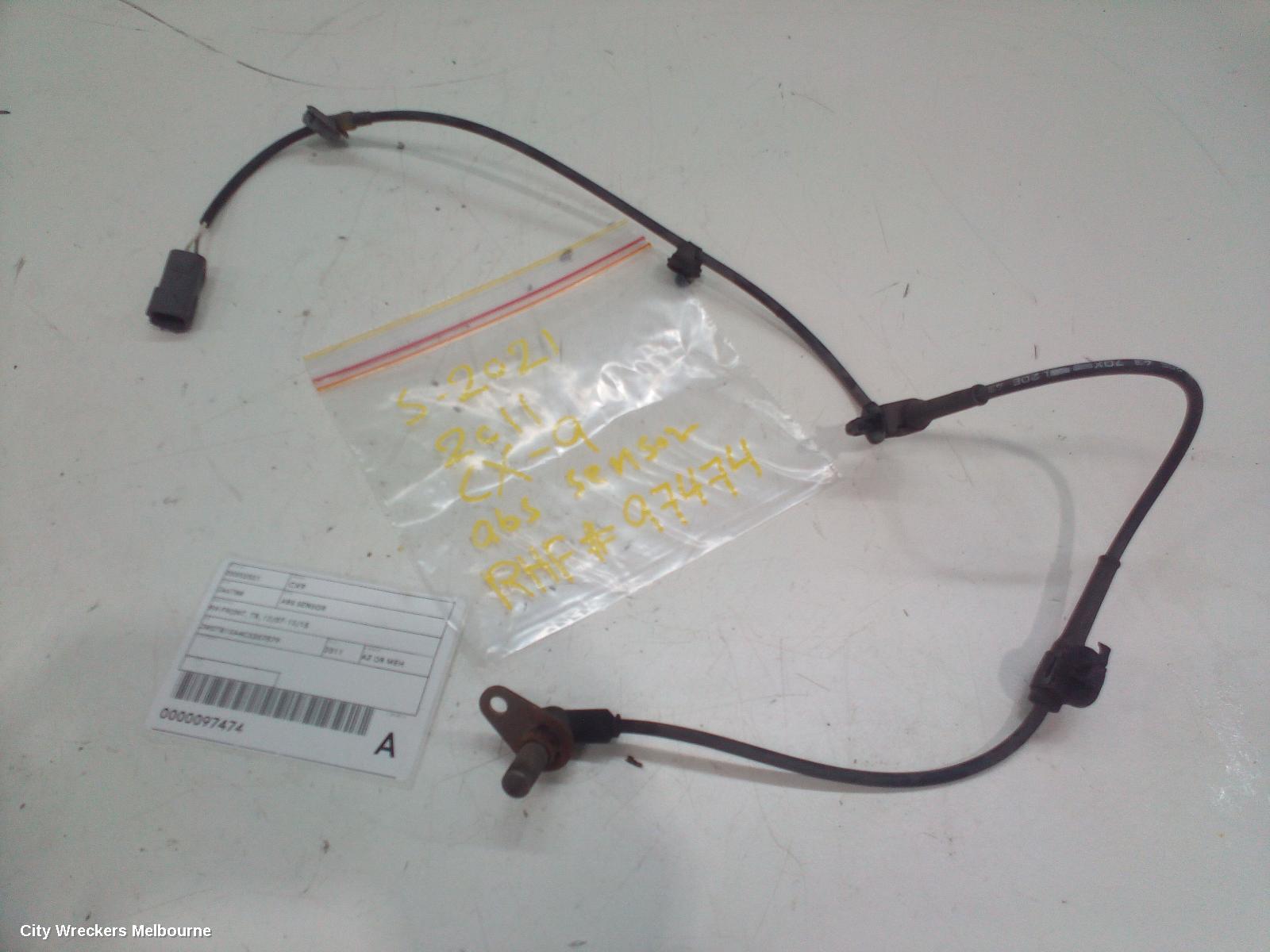 MAZDA CX9 ABS SENSOR, RH FRONT, TB, 12/2007 - 12/2015 - Image 2