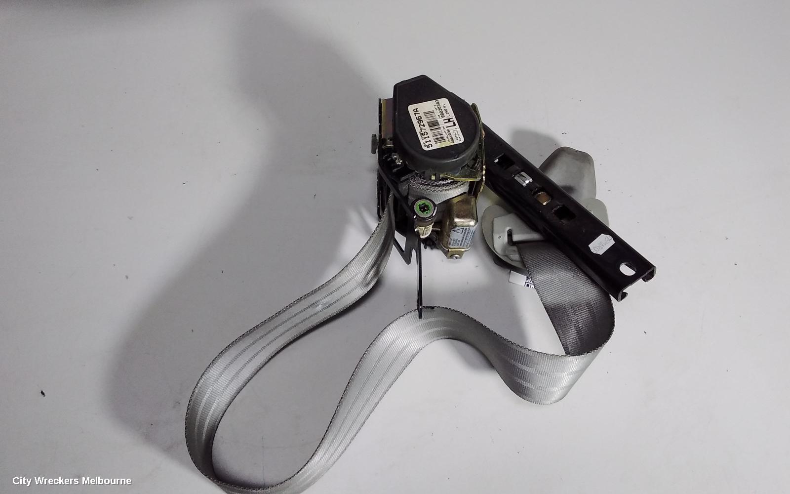 TOYOTA CAMRY SEATBELT/STALK, LH FRONT, SEAT BELT ONLY, BLACK, SK36, 08/2002 - 05/2006 - Image 1