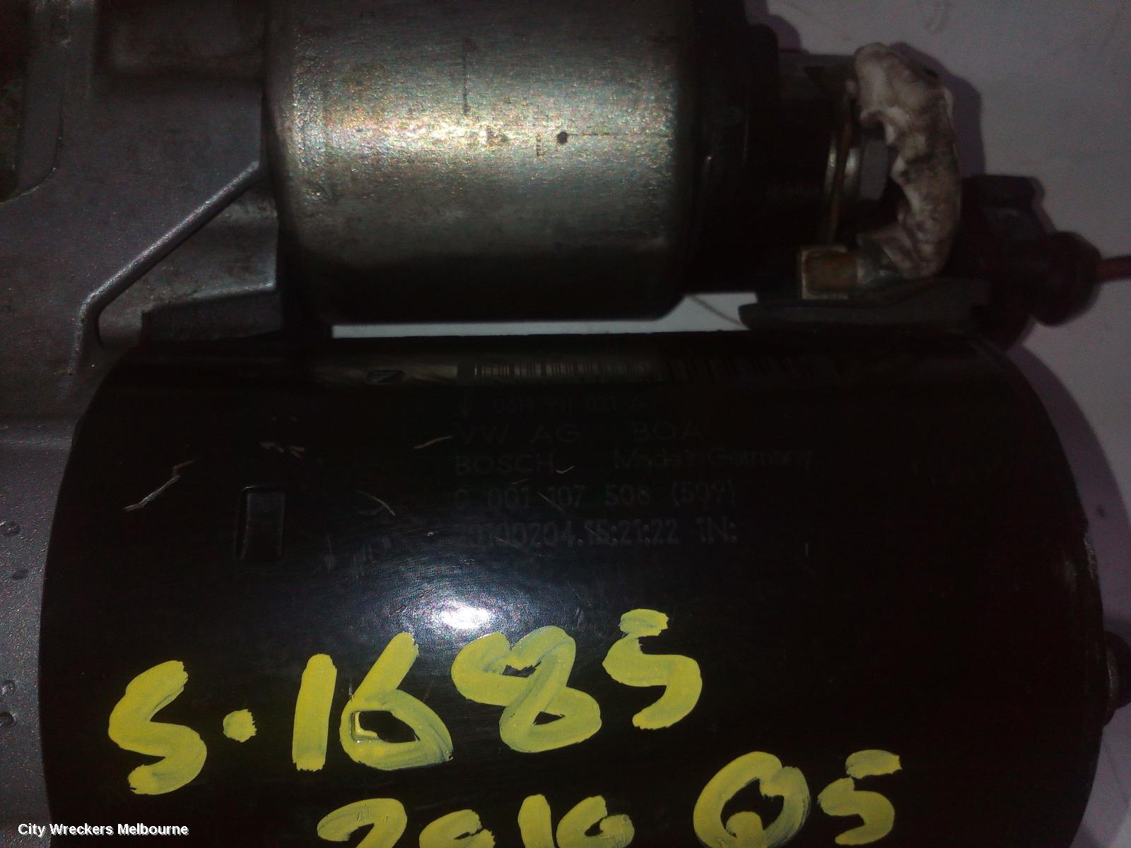 AUDI Q5 STARTER, PETROL, 2.0, CDNB/CDNC CODE, BOSCH, 8R, 03/2009 - 11/2012 - Image 2