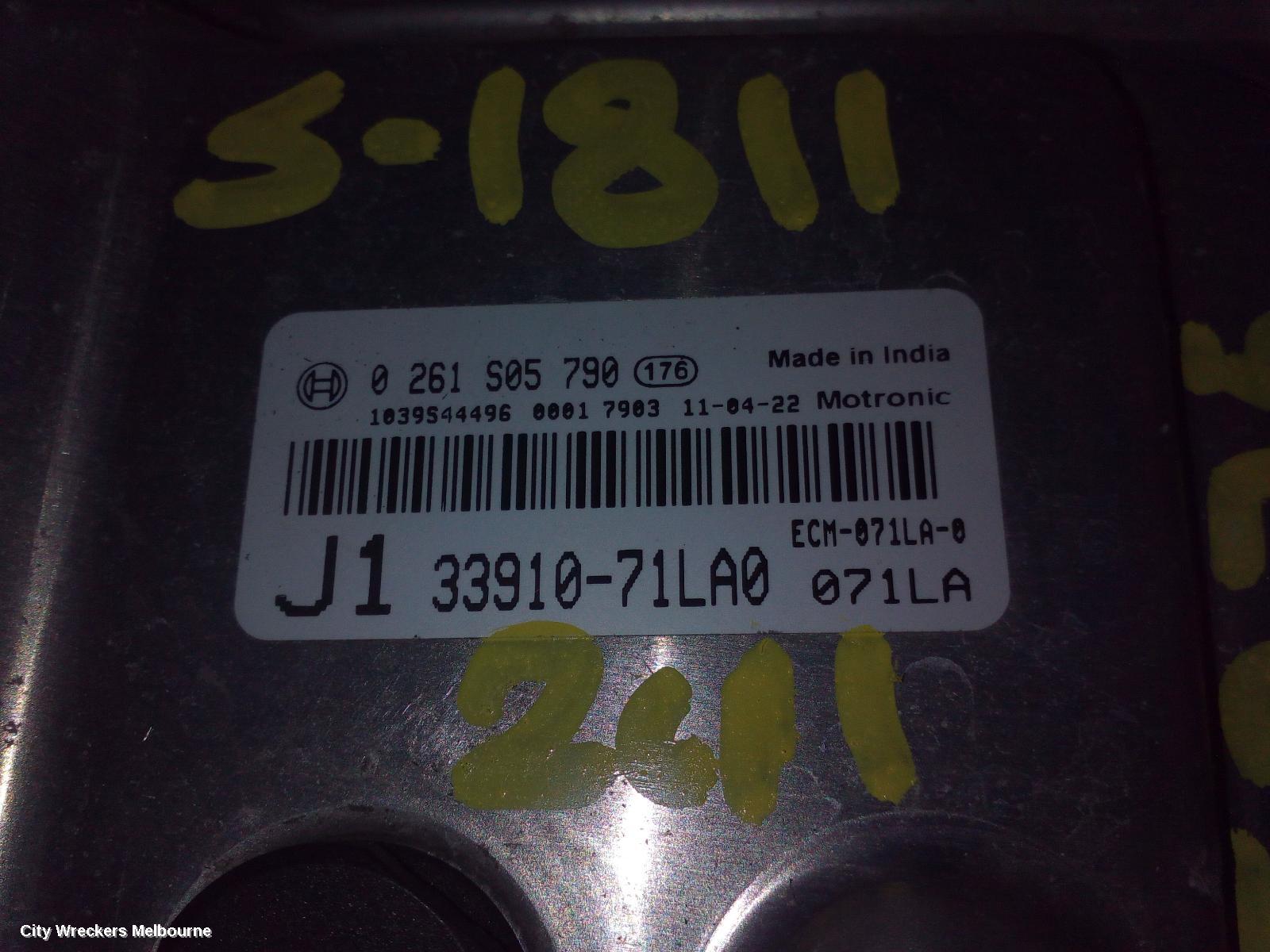 SUZUKI SWIFT ECU, ENGINE ECU, 1.4, K14B, AUTO T/M, ECU ONLY, FZ, 08/2010 - 03/2017 - Image 2