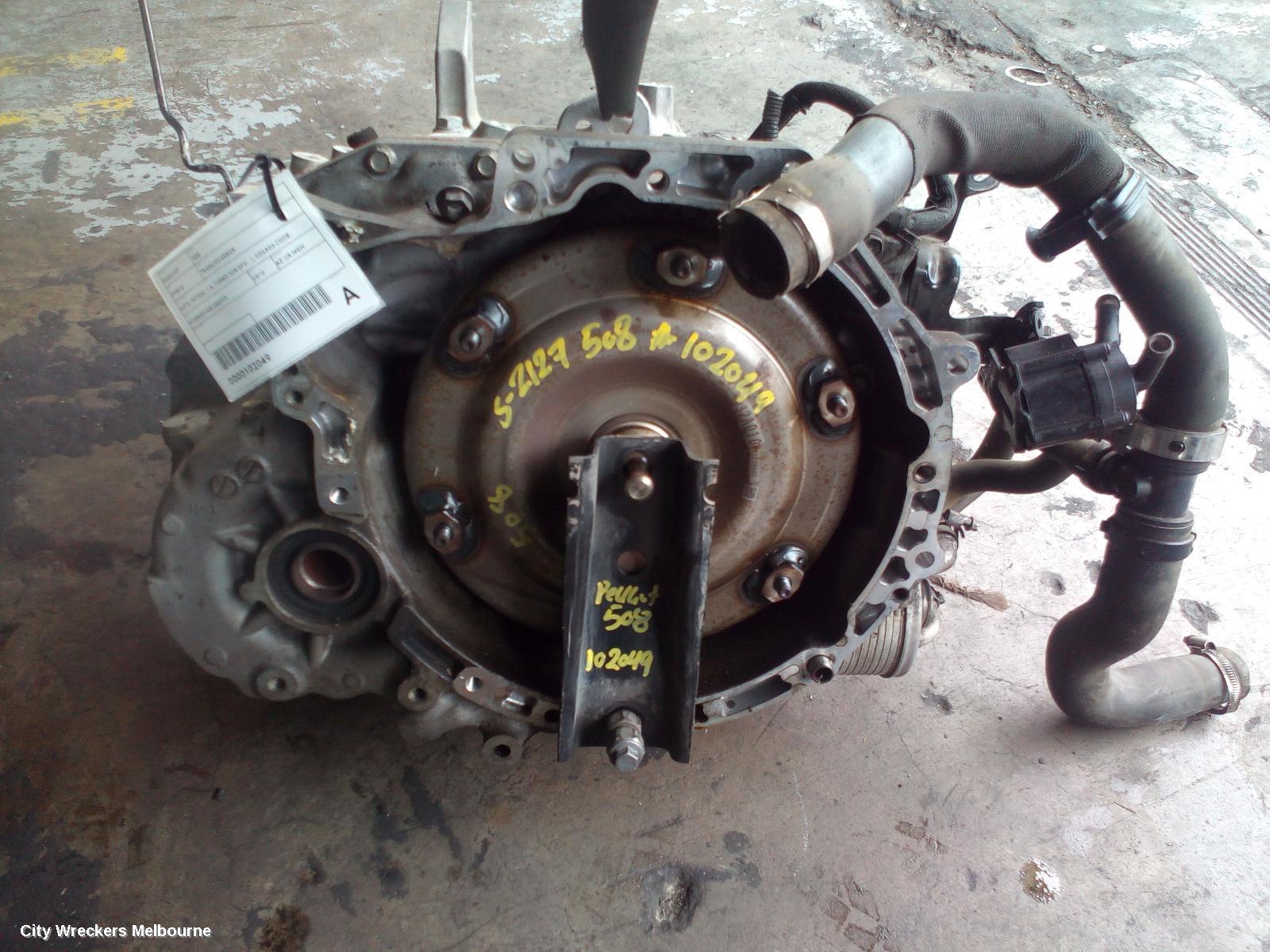 PEUGEOT 508 TRANS/GEARBOX, AUTO, PETROL, 1.6, TURBO (VIN 5FV...), 20GA03 CODE, 05/2011 - 02/2015 - Image 1