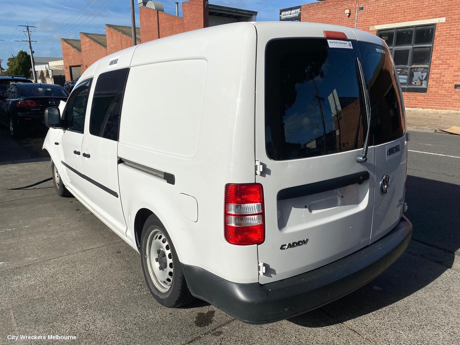 VOLKSWAGEN CADDY RIGHT REAR DOOR, 2K, LWB VAN, W/O WINDOW TYPE, 12/2004 - 06/2015 - Image 2