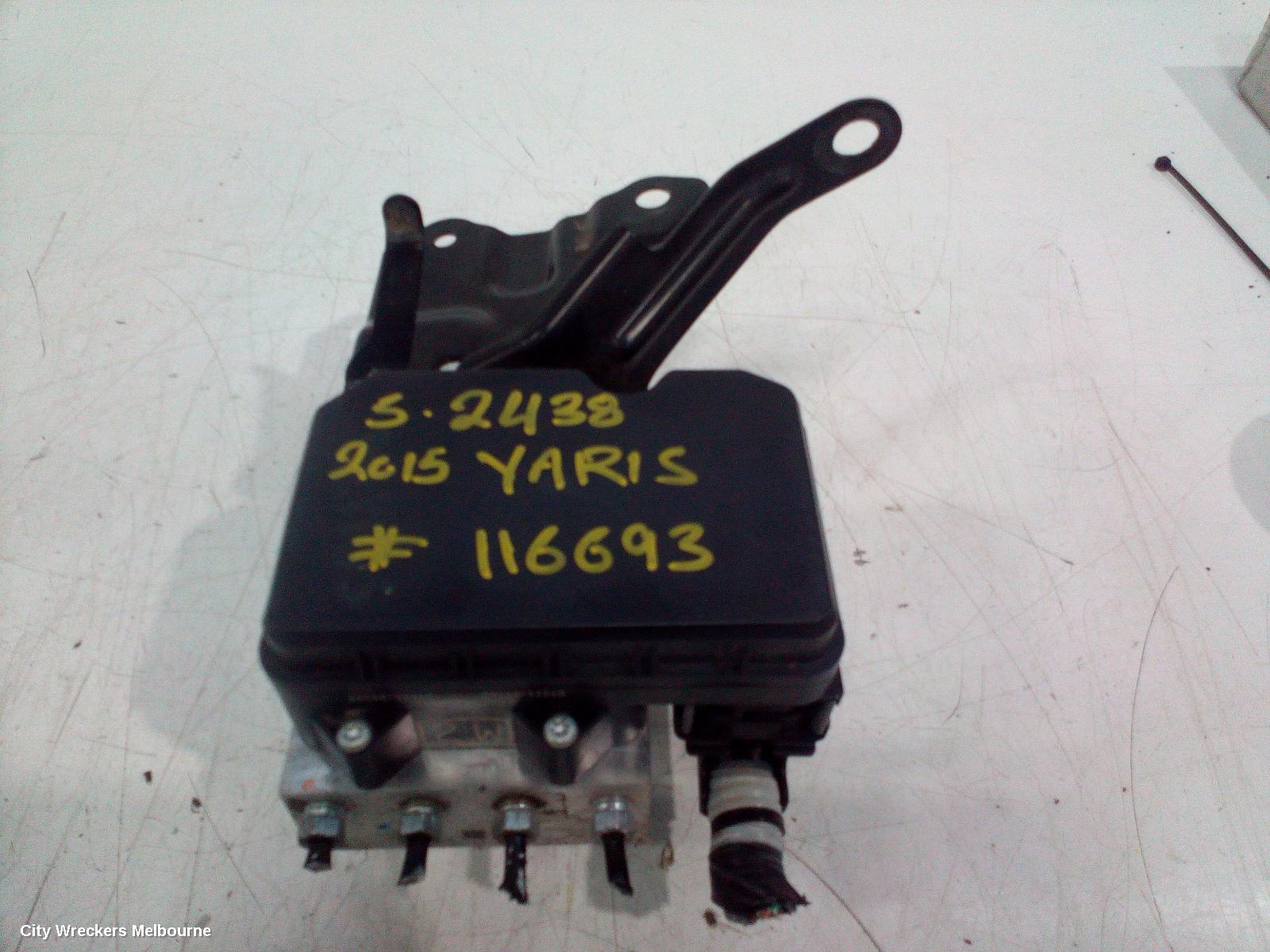 TOYOTA YARIS ABS PUMP/MODULATOR, 3DR/5DR HATCH, NCP13#, 08/2011 - 12/2019 - Image 1