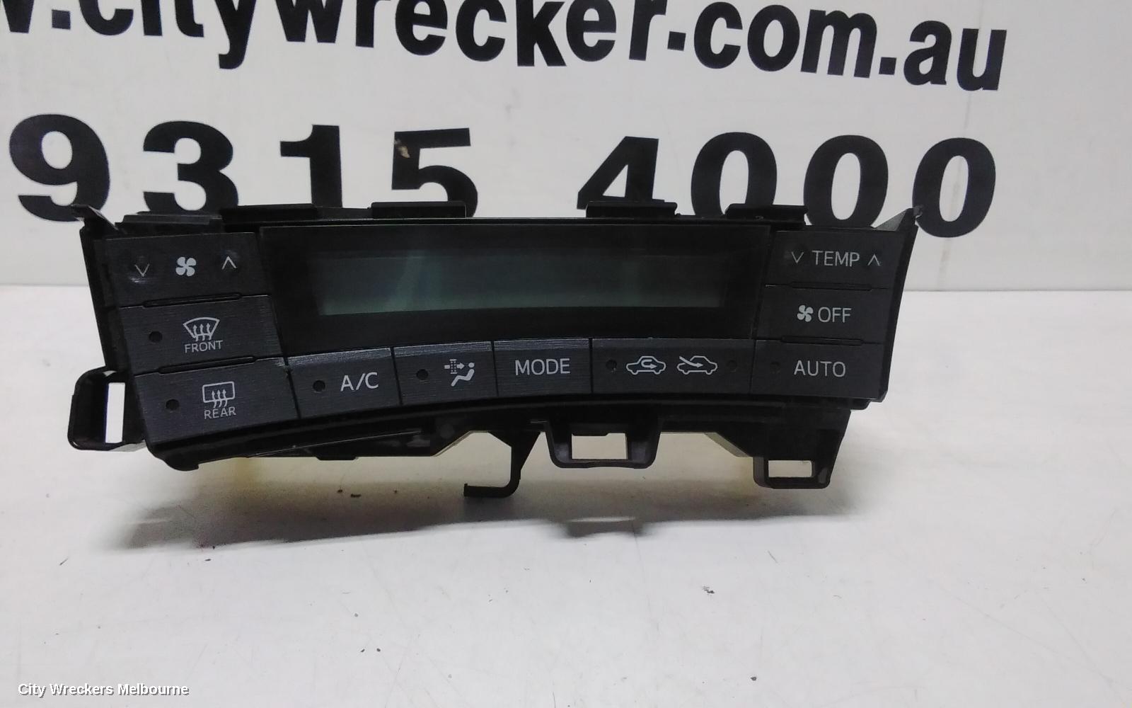 TOYOTA PRIUS HEATER/AC CONTROLS, ZVW30R, 07/2009 - 02/2012 - Image 2