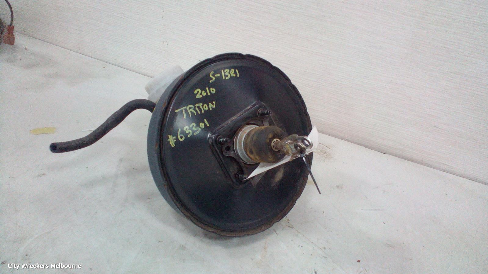 MITSUBISHI TRITON BRAKE BOOSTER, DIESEL, 2.5, NON ELECTRONIC STABILITY CONTROL TYPE, MN, 08/2009 - 04/2015 - Image 3