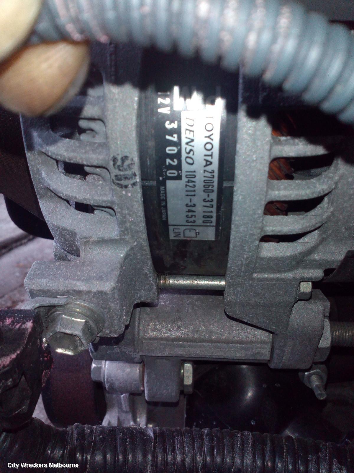 TOYOTA RAV4 ALTERNATOR, PETROL, 2.0, 3ZR-FE, 100AMP, ZSA42R, 12/2012 - 11/2018 - Image 2