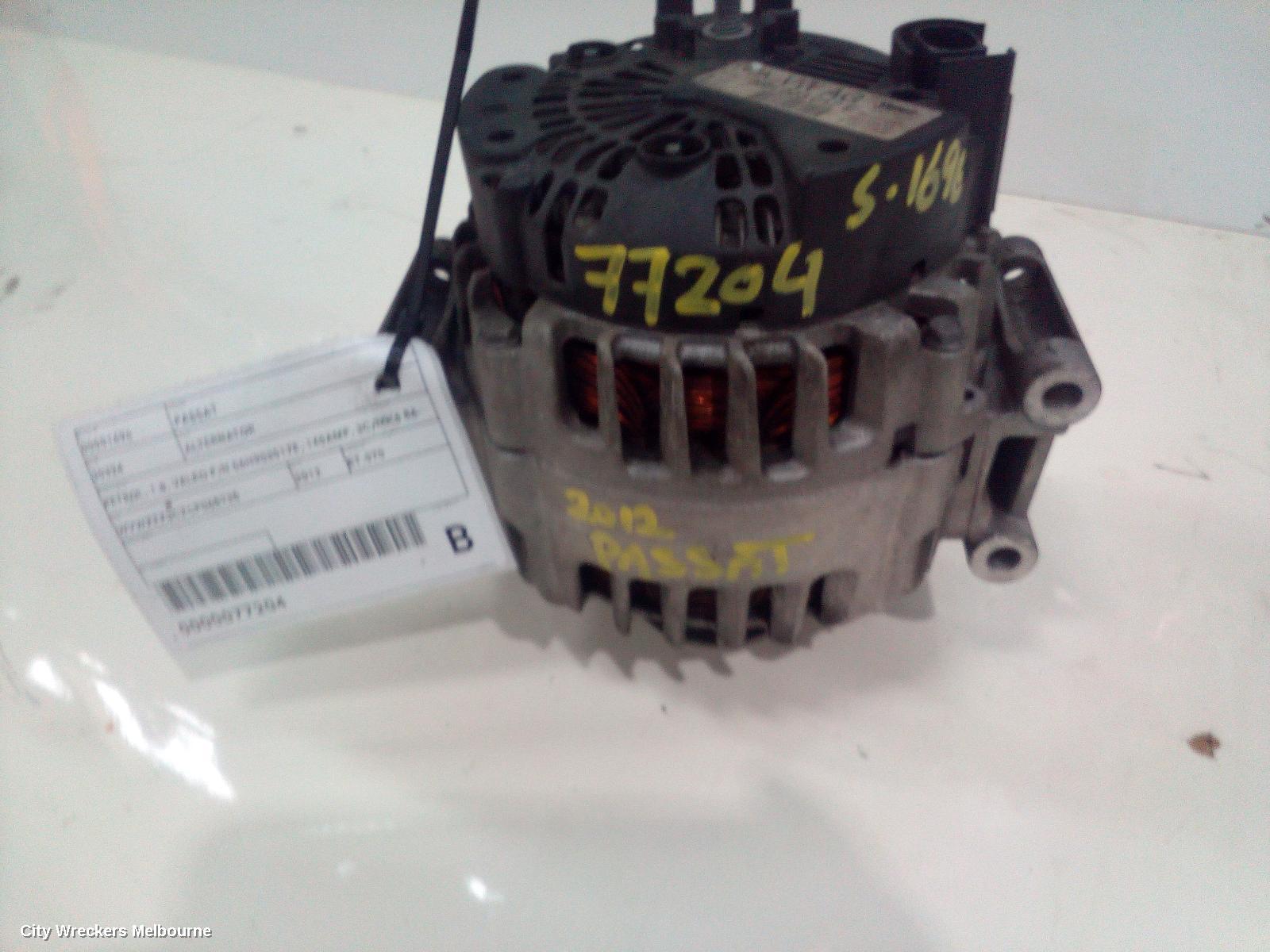 VOLKSWAGEN PASSAT ALTERNATOR, PETROL, 1.8, VALEO P/N 06H903017E, 140AMP, 3C/MK6 B6-B7, 02/2010 - 12/2012 - Image 2