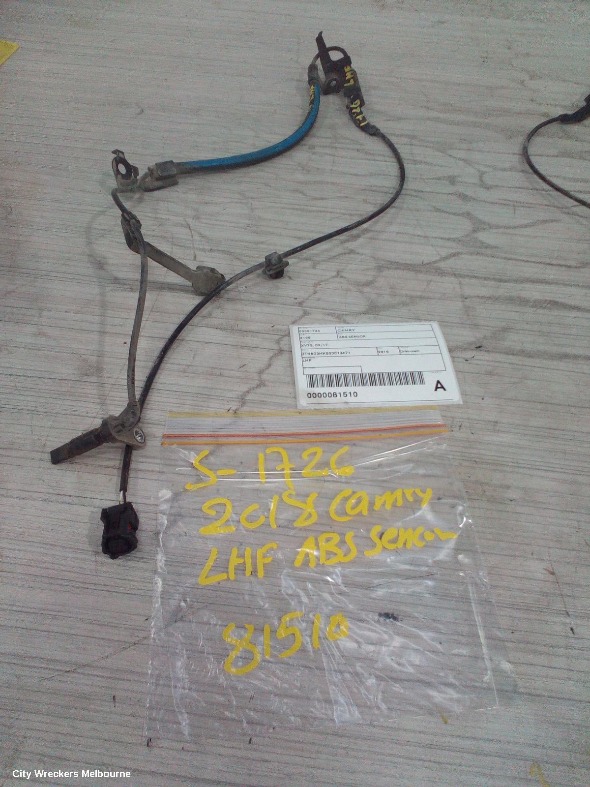 TOYOTA CAMRY ABS SENSOR, LH FRONT, XV70, A25A-FKS, 09/2017 - 05/2024 - Image 2