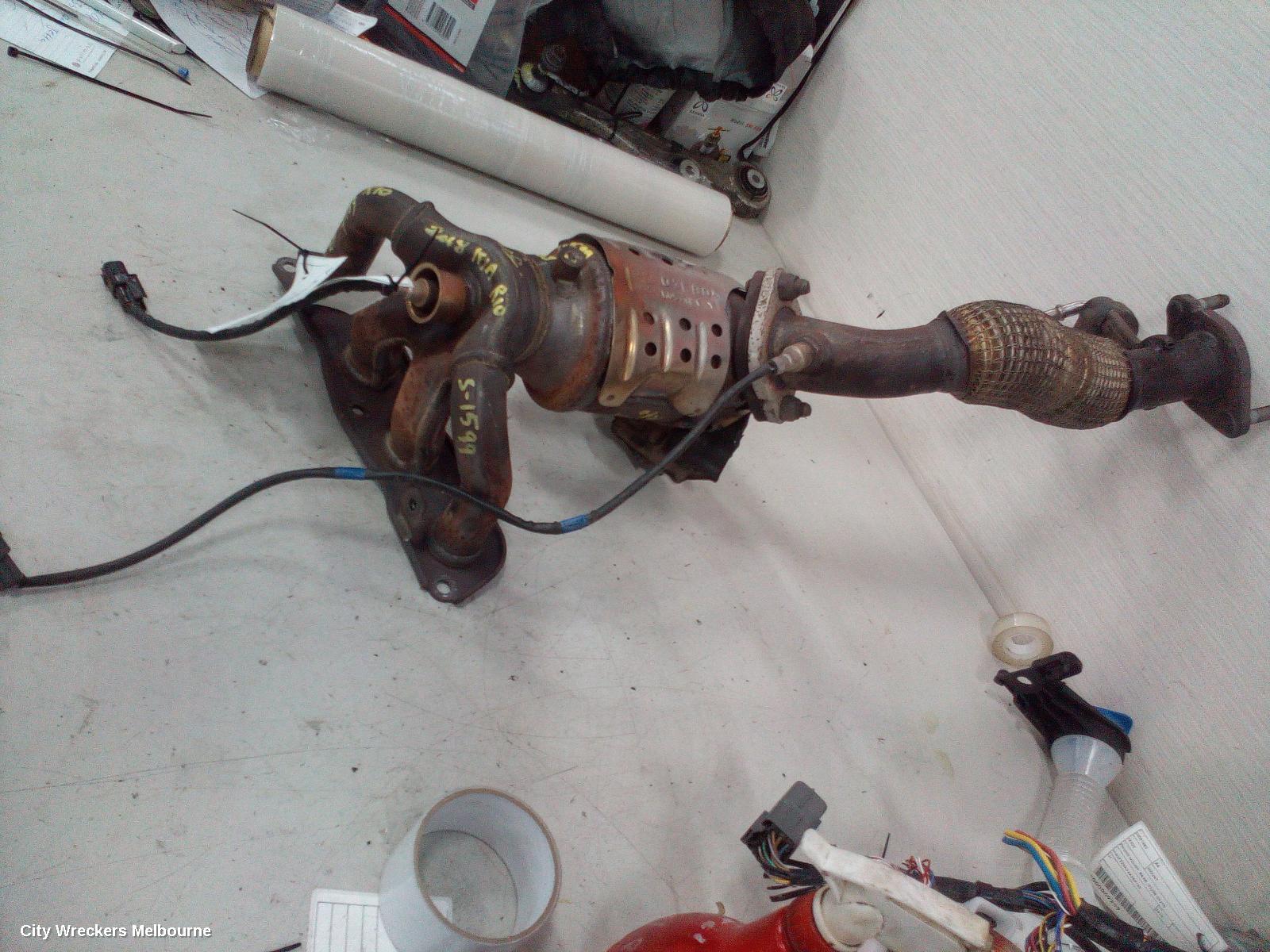 KIA RIO CATALYTIC CONVERTER, MANIFOLD-CAT TYPE, 1.4, PETROL, YB, 12/2016 ONWARDS - Image 2