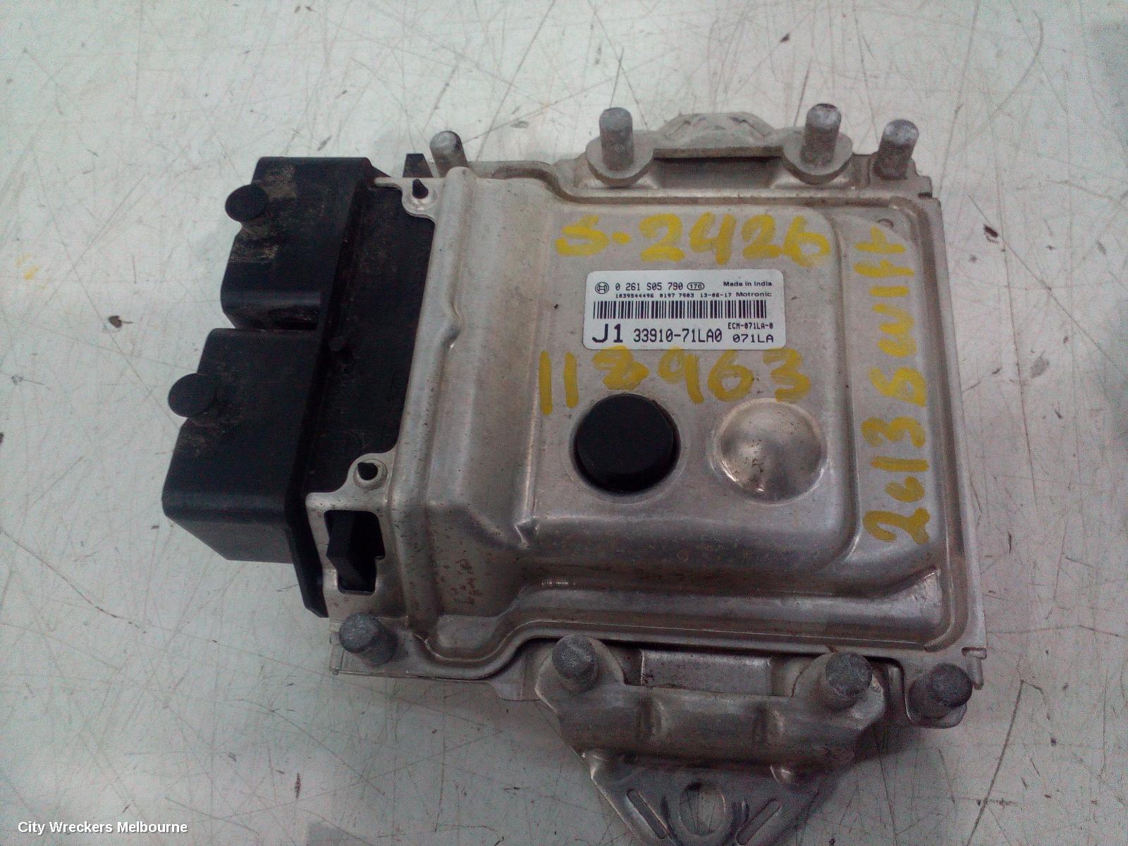 SUZUKI SWIFT ECU, ENGINE ECU, 1.4, K14B, AUTO T/M, ECU ONLY, FZ, 08/2010 - 03/2017 - Image 2