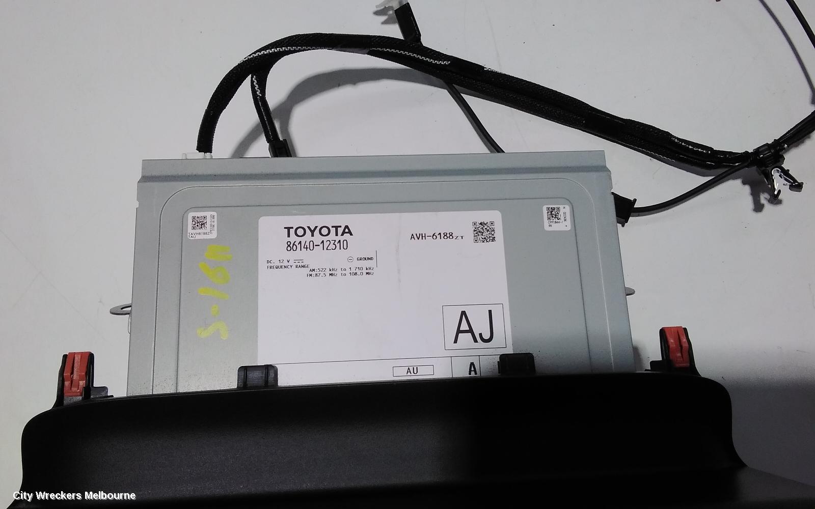 TOYOTA COROLLA RADIO/CD/DVD/SAT/TV, DISPLAY UNIT, 8IN SAT NAV TYPE, E210, 07/2018 ONWARDS - Image 3