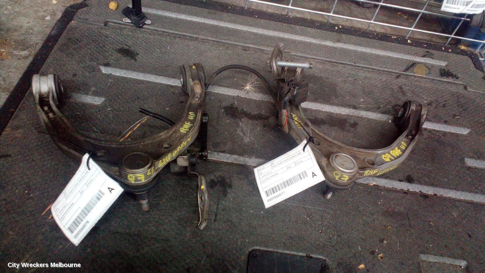 AUDI Q7 LEFT FRONT UPPER CONTROL ARM, 4L, 09/2006 - 08/2015 - Image 2