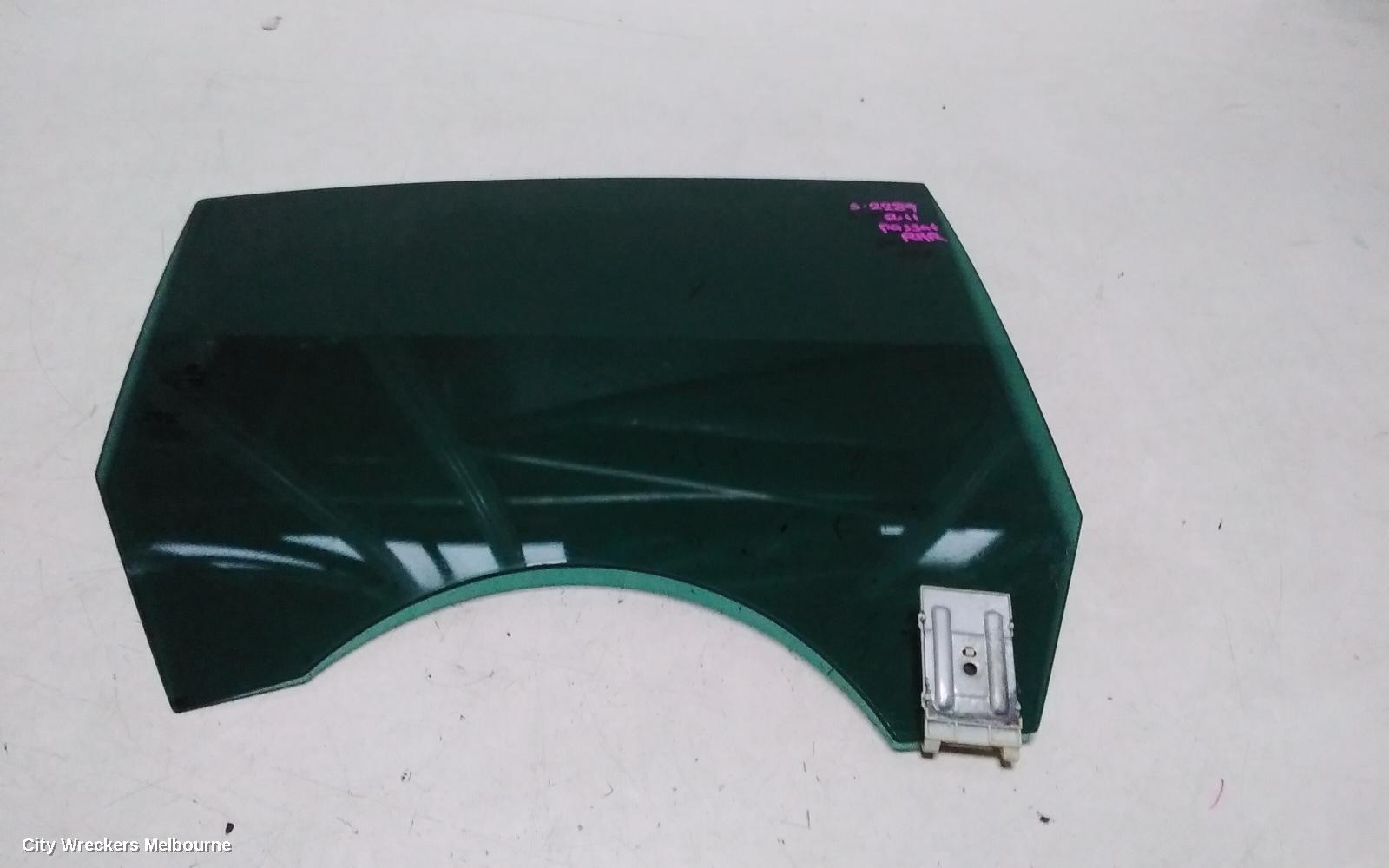 VOLKSWAGEN PASSAT RIGHT REAR DOOR WINDOW, 3CC, SEDAN, 08/2008 - 12/2016 - Image 3