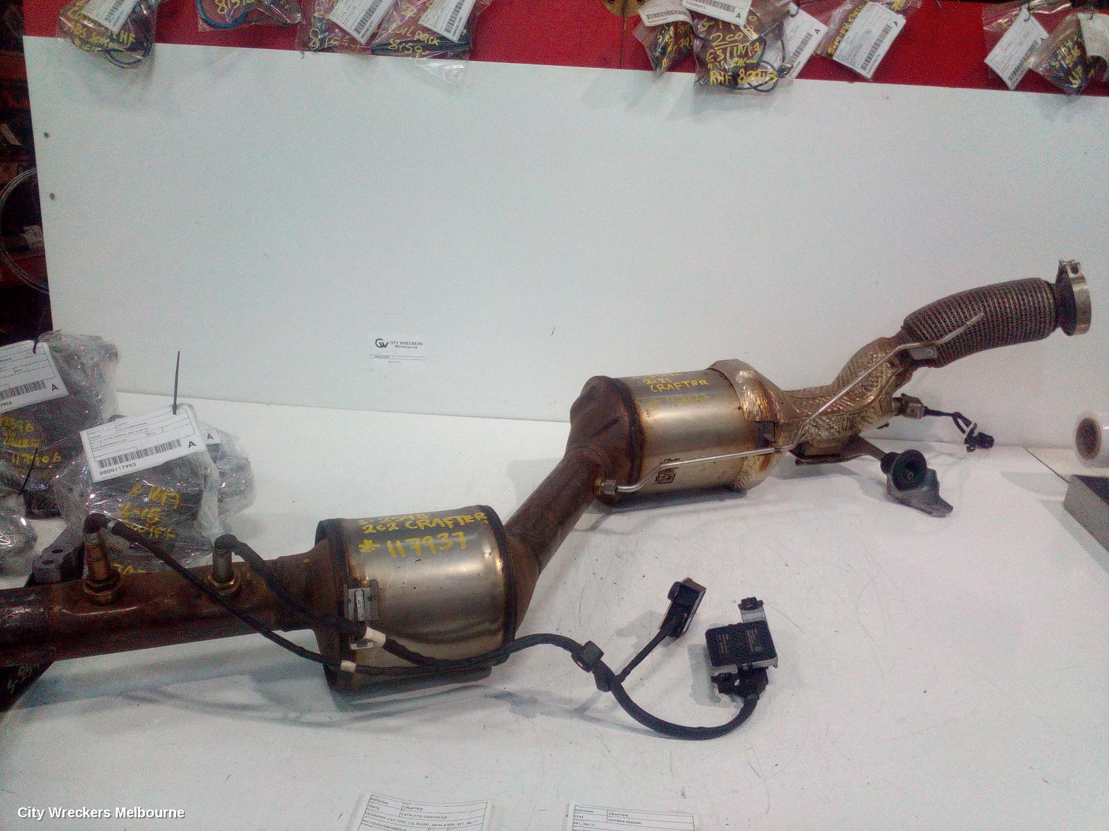 VOLKSWAGEN CRAFTER CATALYTIC CONVERTER, DOWNPIPE-CAT TYPE, 2.0, DIESEL, DAVA CODE, SY1, 08/2017 ONWARDS - Image 3