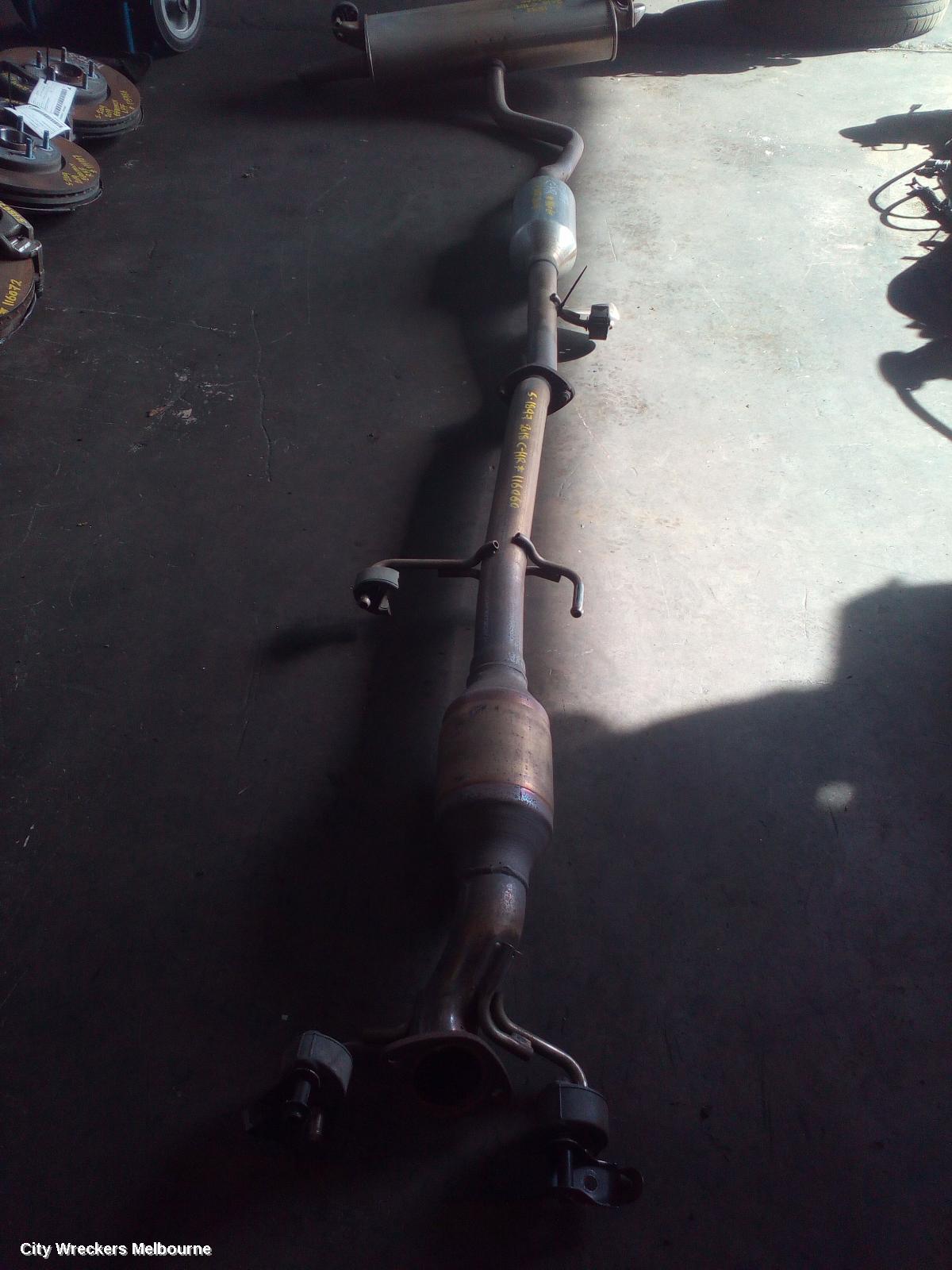 TOYOTA C-HR CATALYTIC CONVERTER, UNDER CAR-CAT TYPE, 1.2, PETROL, GEN 1, 12/2016 ONWARDS - Image 3