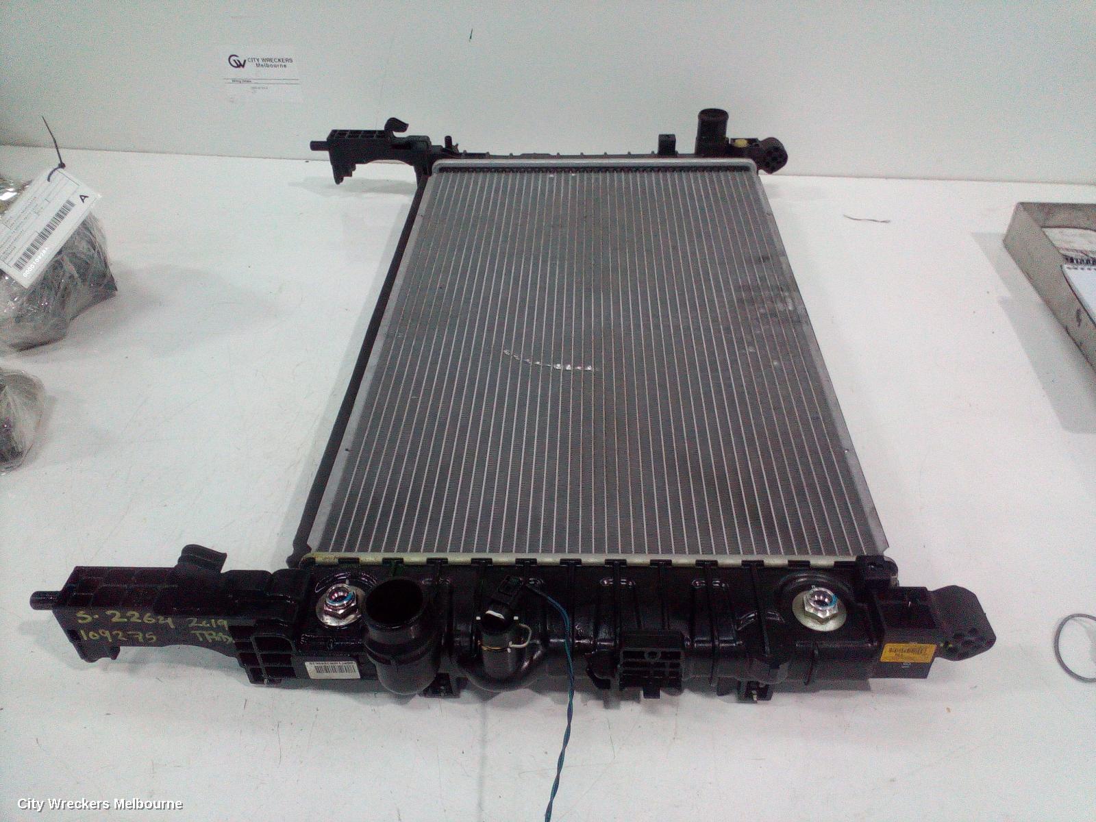 HOLDEN TRAX RADIATOR, AUTO, 1.4, TJ SERIES, 08/2013 - 12/2020 - Image 2