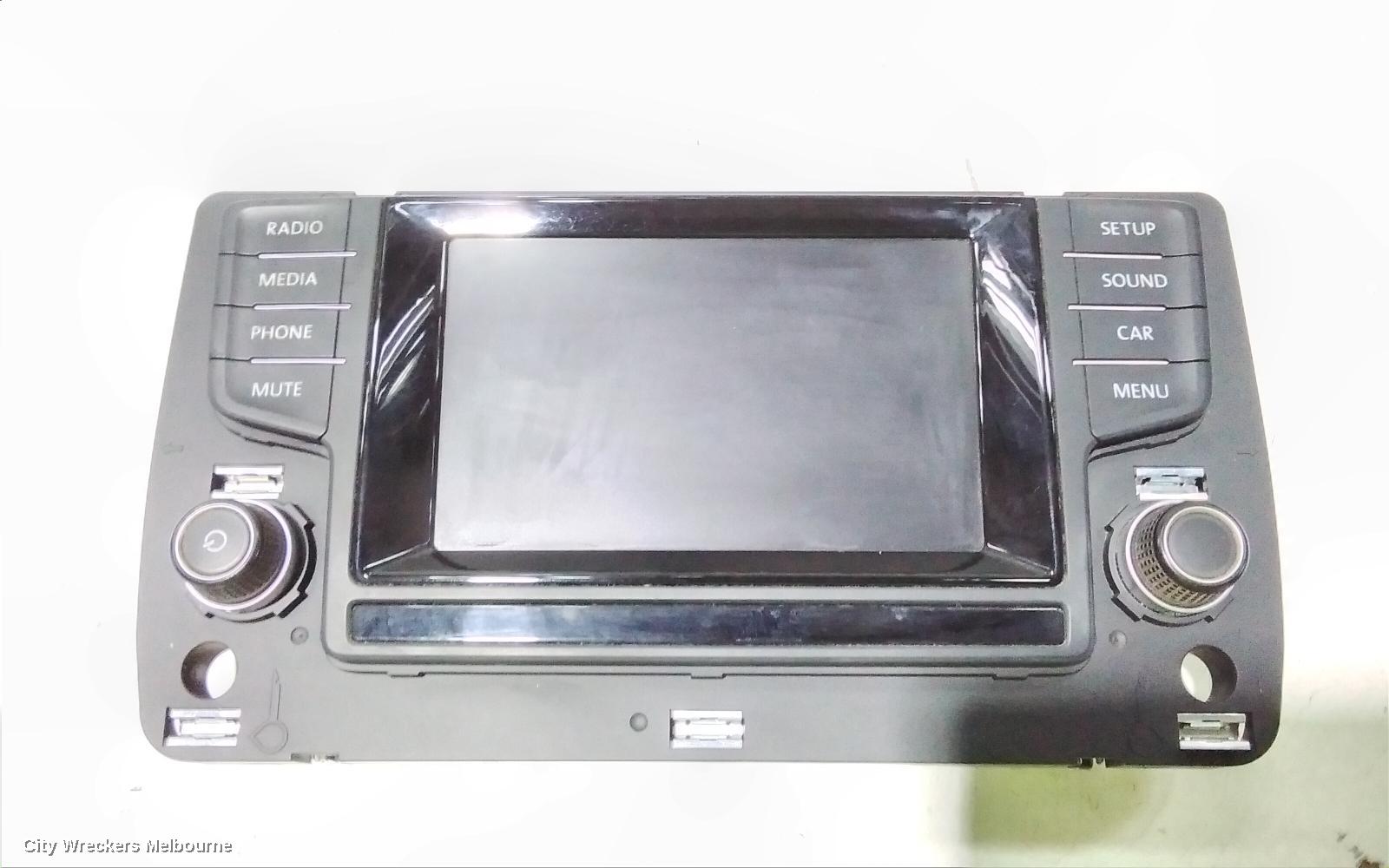 VOLKSWAGEN GOLF RADIO/CD/DVD/SAT/TV, DISPLAY SCREEN, 5.8IN, NON SAT NAV TYPE, GEN 7, 03/2013 - 03/2017 - Image 2