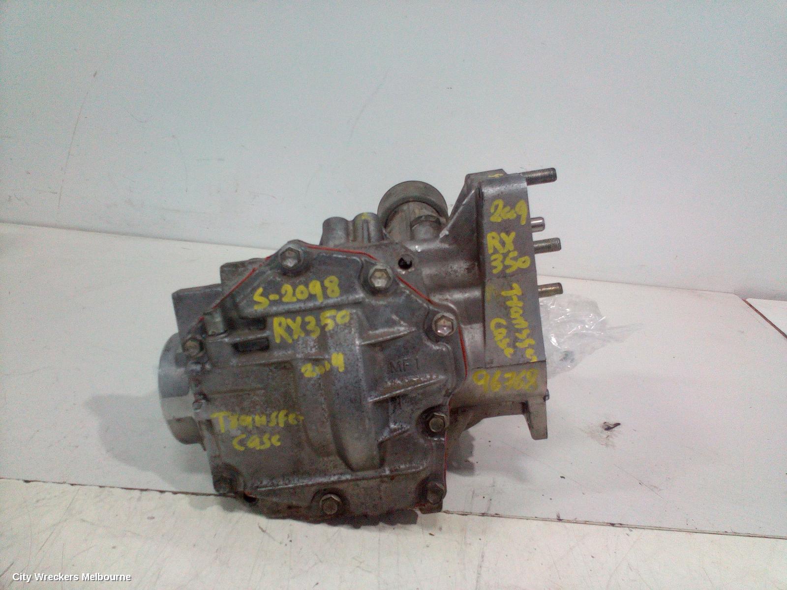 LEXUS RX SERIES TRANSFER CASE, AL10, 03/2009 - 09/2015 - Image 1