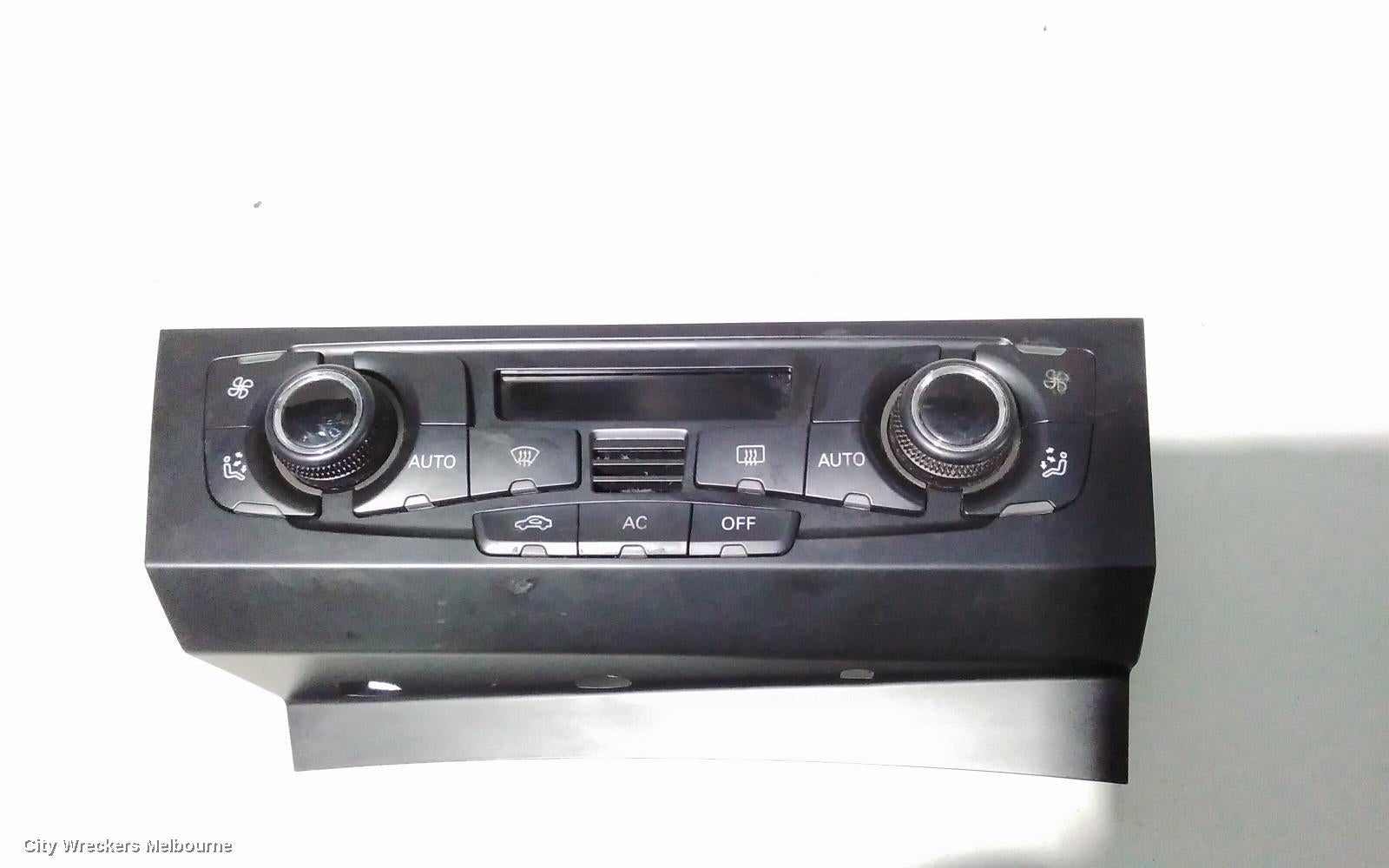 AUDI A4 HEATER/AC CONTROLS, THREE ZONE CLIMATE CONTROL, B8 8K, NON HEATED TYPE, 02/2008 - 06/2012 - Image 3