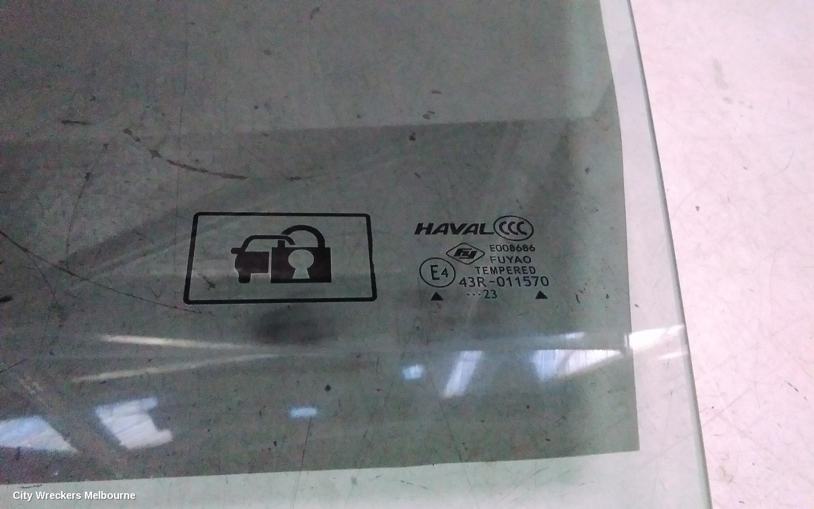 HAVAL JOLION LEFT FRONT DOOR WINDOW, A01, 02/2021 ONWARDS - Image 3