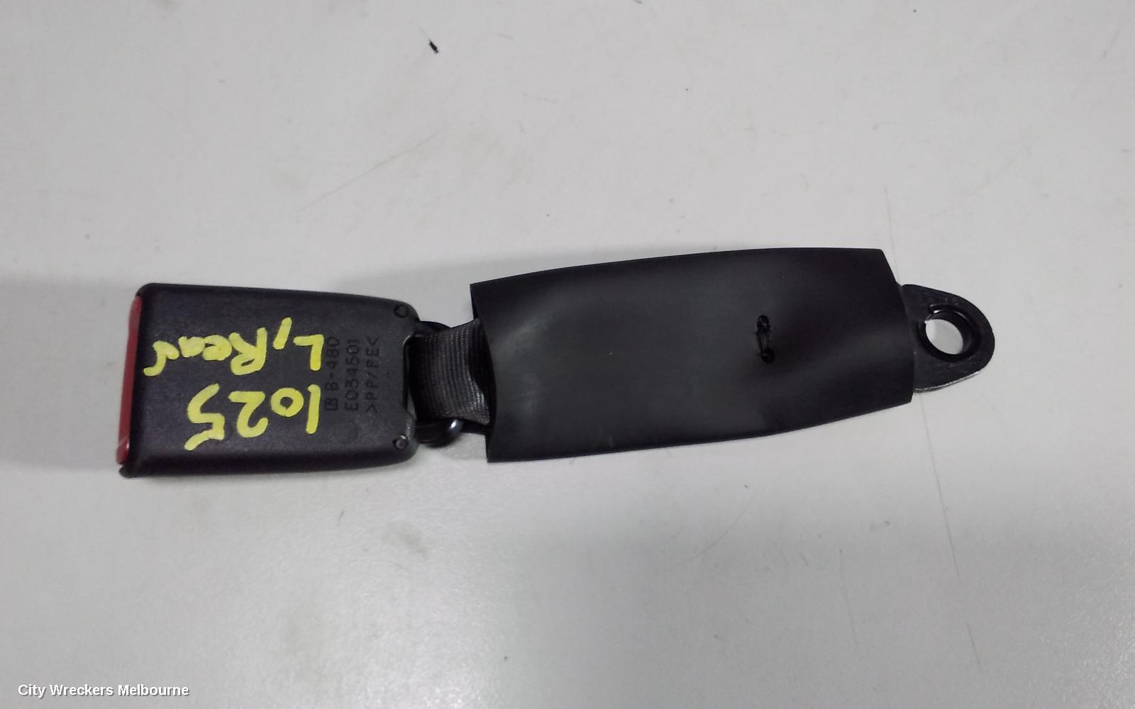 TOYOTA RAV4 SEATBELT/STALK, LH REAR 2ND ROW, SEAT BELT STALK ONLY, ACA33/ACA38, 11/2005 - 11/2012 - Image 1