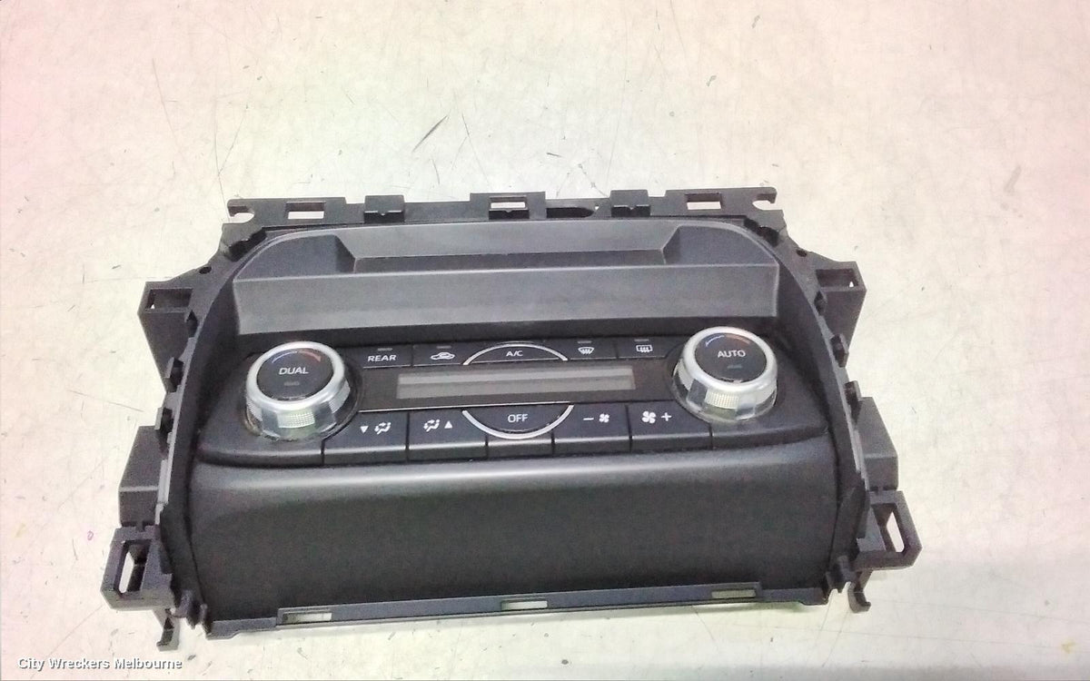 MAZDA CX8 HEATER/AC CONTROLS, FRONT, THREE ZONE CLIMATE CONTROL, NON HEATED SEAT TYPE, KG, SPORT, 05/2018 - 12/2023 - Image 1
