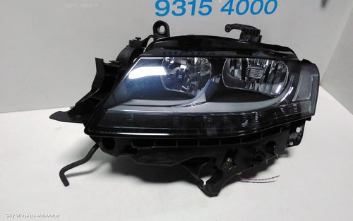 AUDI A4 LEFT HEADLAMP, B8 8K, HALOGEN TYPE, 02/2008 - 06/2012 - Image 2