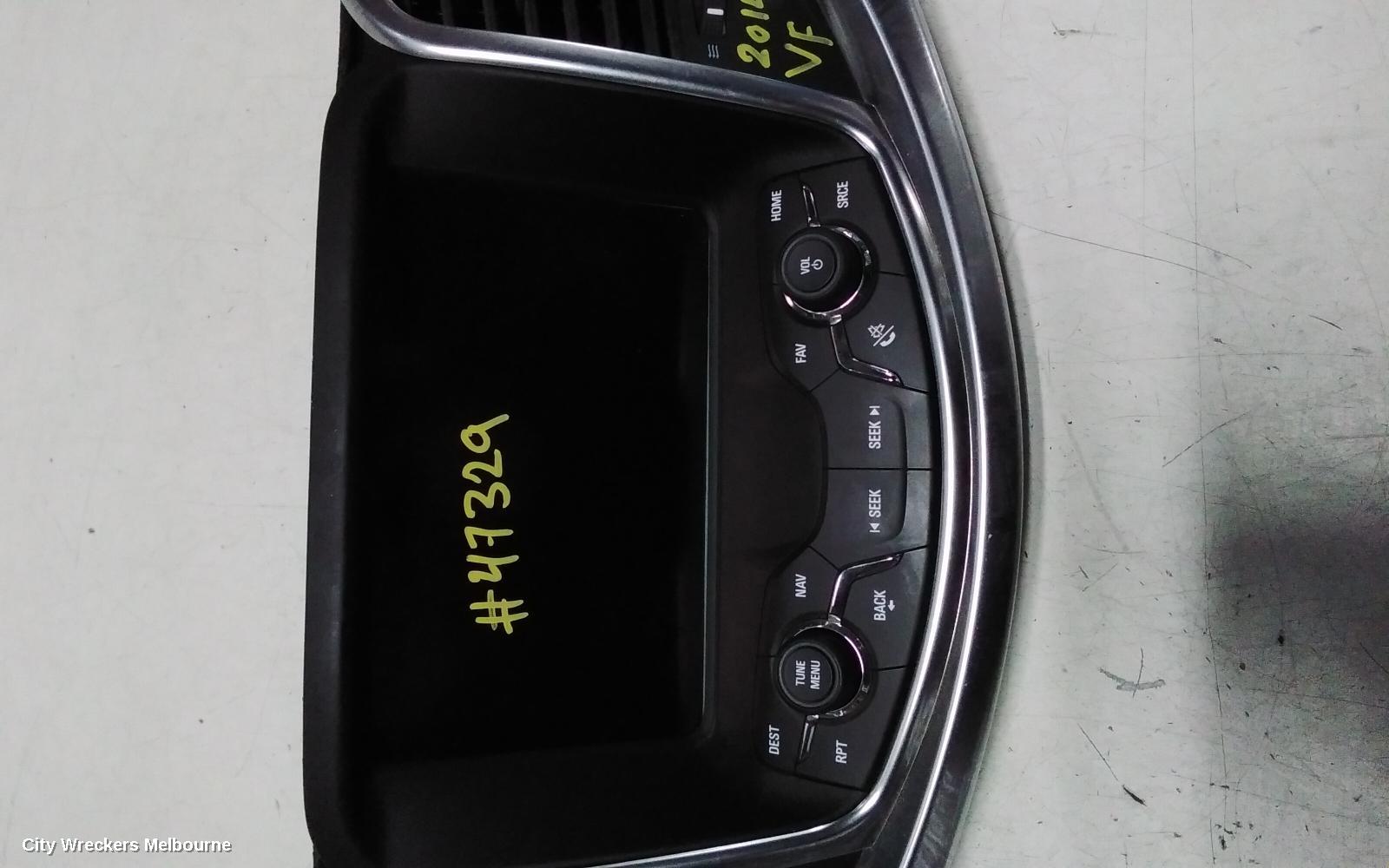 HOLDEN COMMODORE RADIO/CD/DVD/SAT/TV, DISPLAY SCREEN, 8IN SAT NAV TYPE, VF, 05/2013 - 12/2017 - Image 2