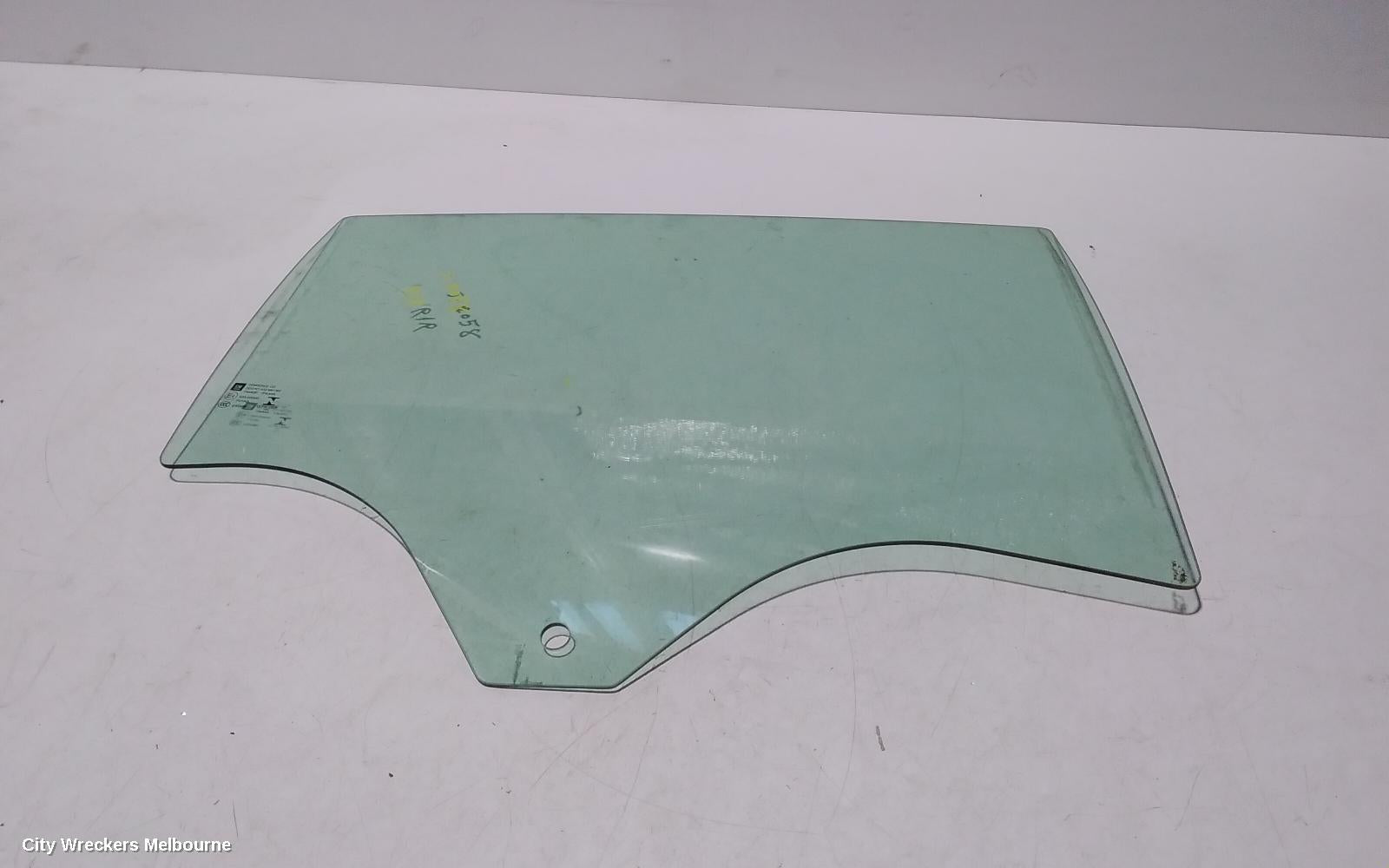 HOLDEN COMMODORE RIGHT REAR DOOR WINDOW, ZB, 10/2017 - 12/2020 - Image 1
