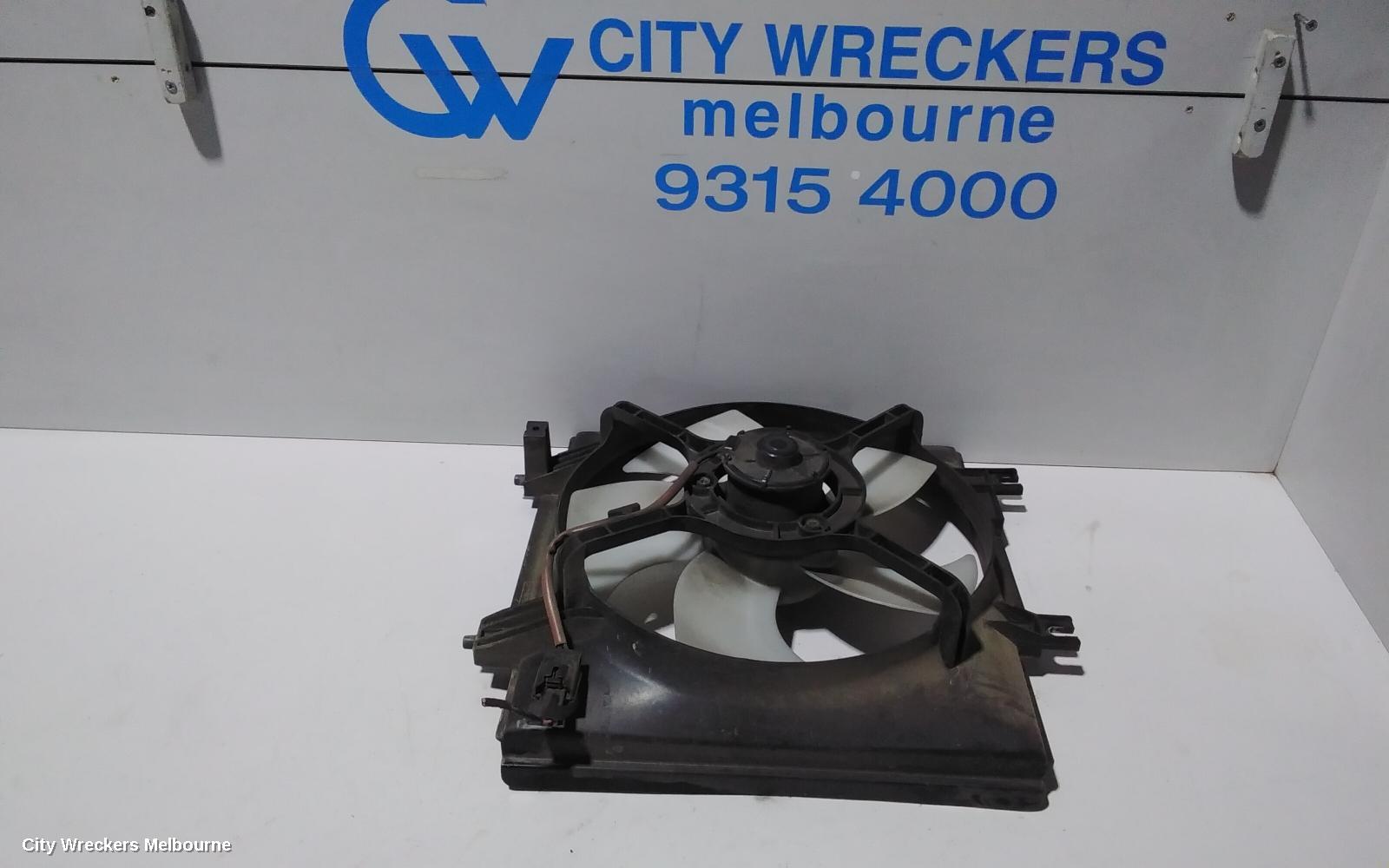 SUBARU FORESTER FAN, A/C FAN (RH - DRIVERS SIDE), 2.5, EJ25, 2 PIN PLUG TYPE (5 BLADE), 02/2008 - 12/2012 - Image 1