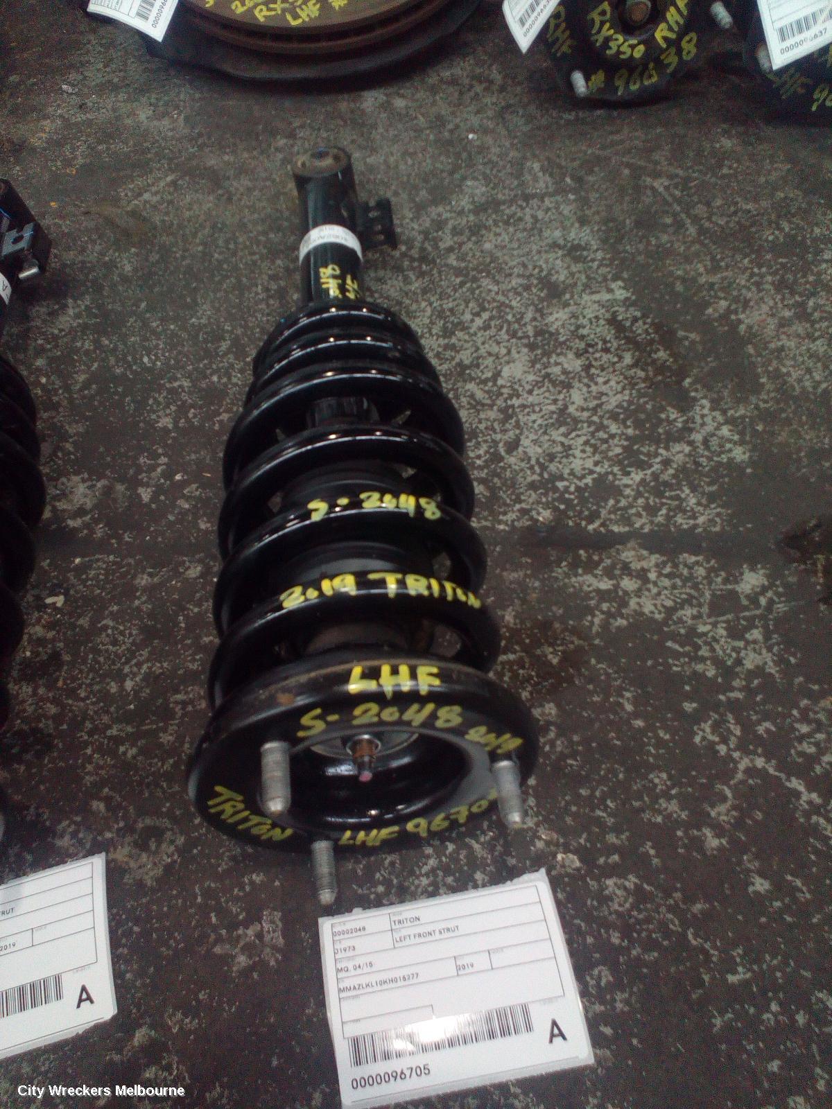 MITSUBISHI TRITON LEFT FRONT STRUT, MQ-MR, 03/2015 - 10/2023 - Image 3
