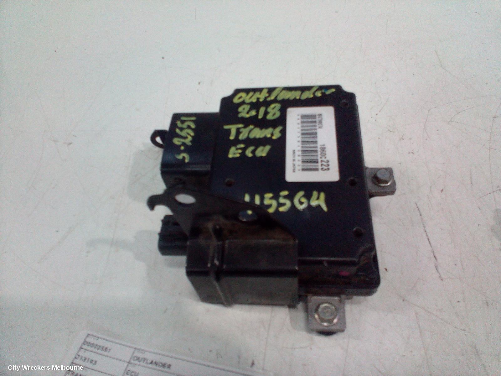 MITSUBISHI OUTLANDER ECU, TRANSMISSION ECU, ZJ-ZL, 10/2012 - 07/2021 - Image 2